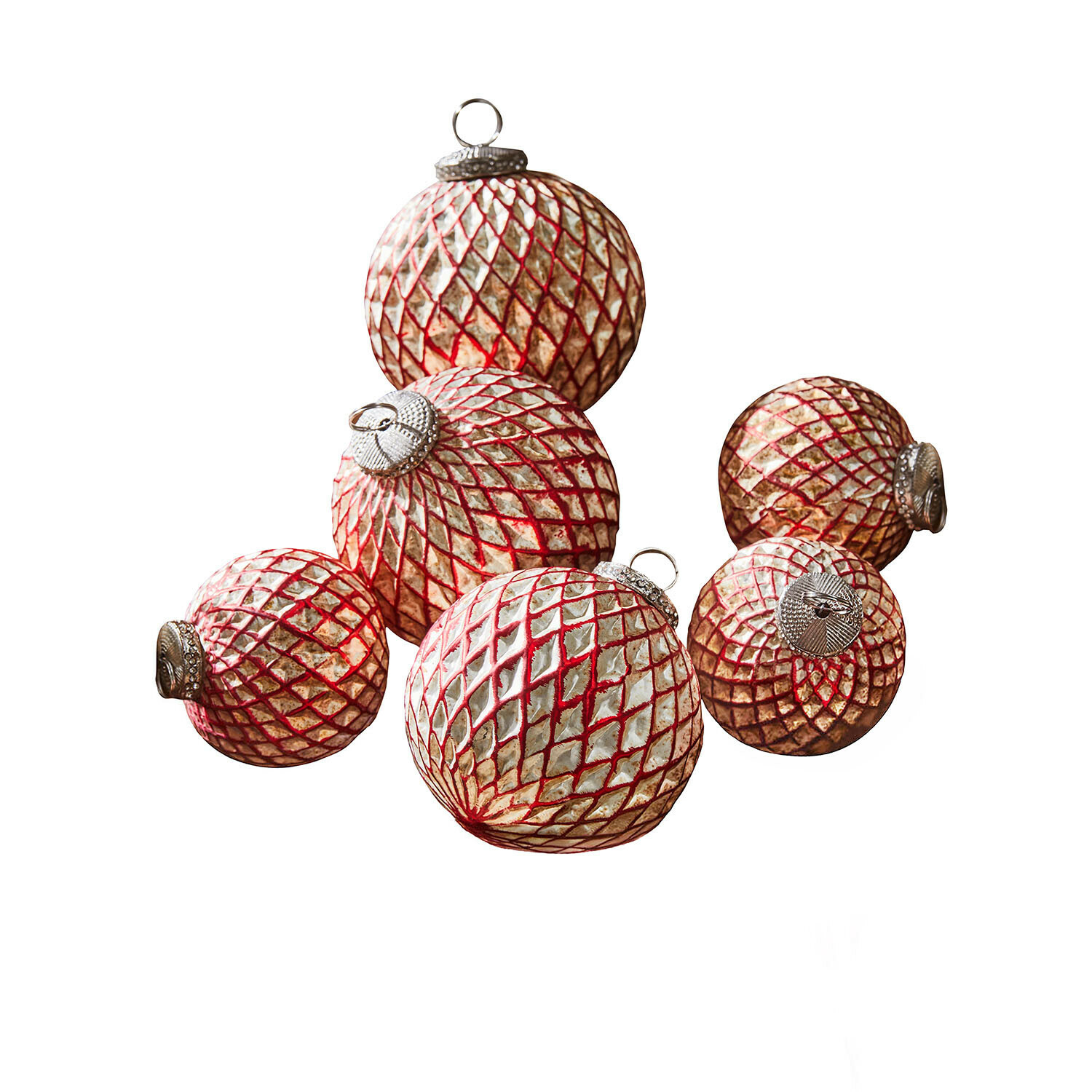 Set de 6 bolas de Navidad Aleviah