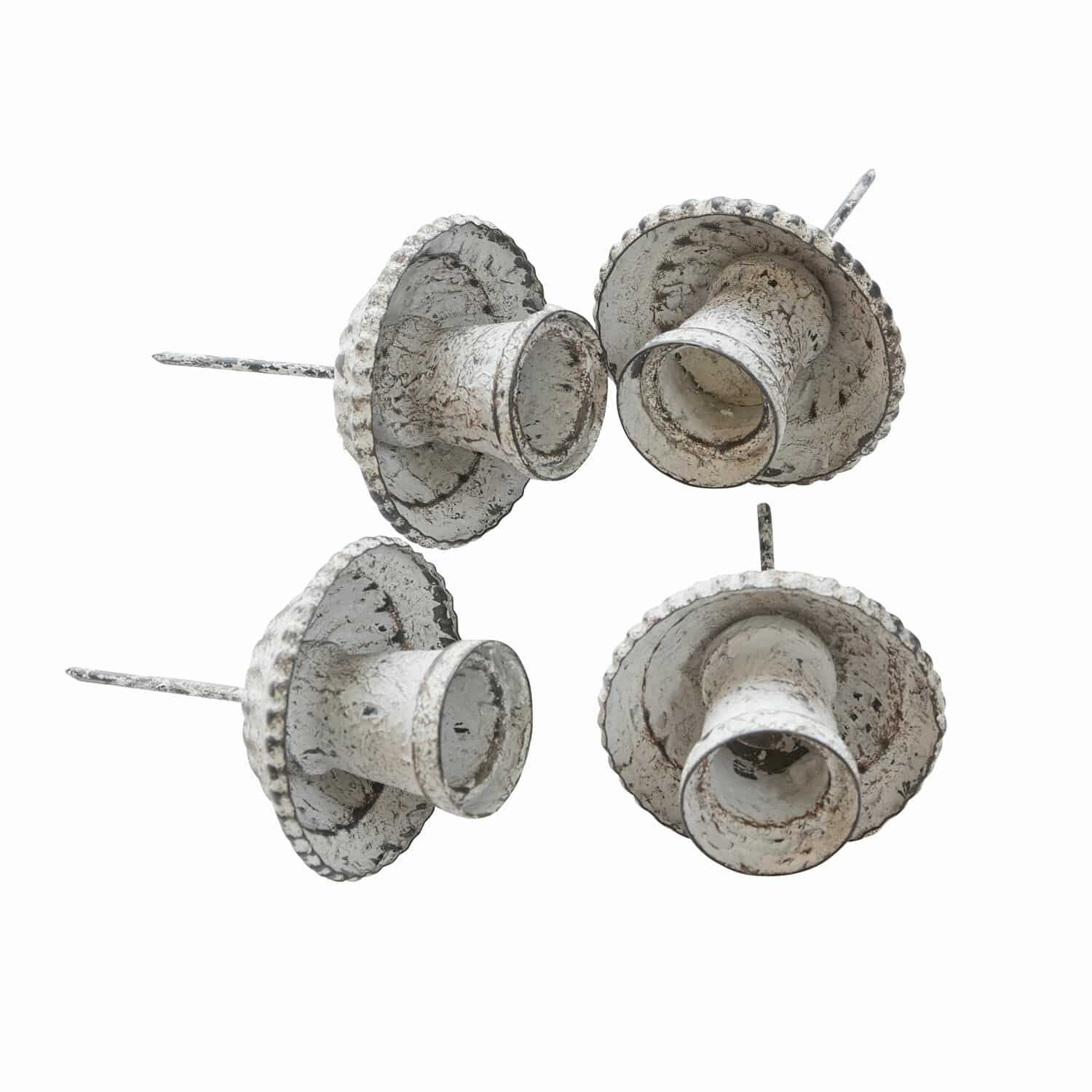 Set de 4 portavelas para clavar Eldwick