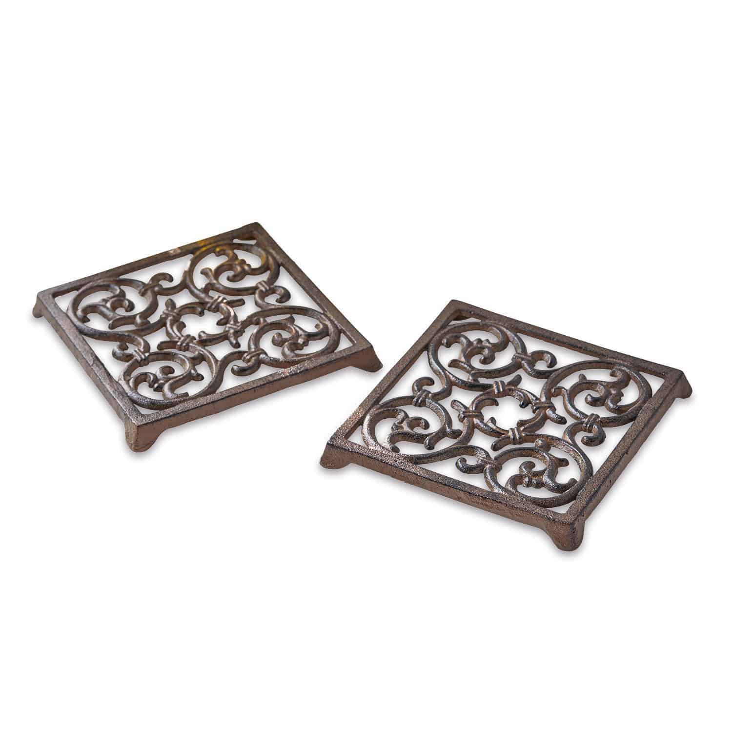 Set de 2 soportes de hierro Plesnois