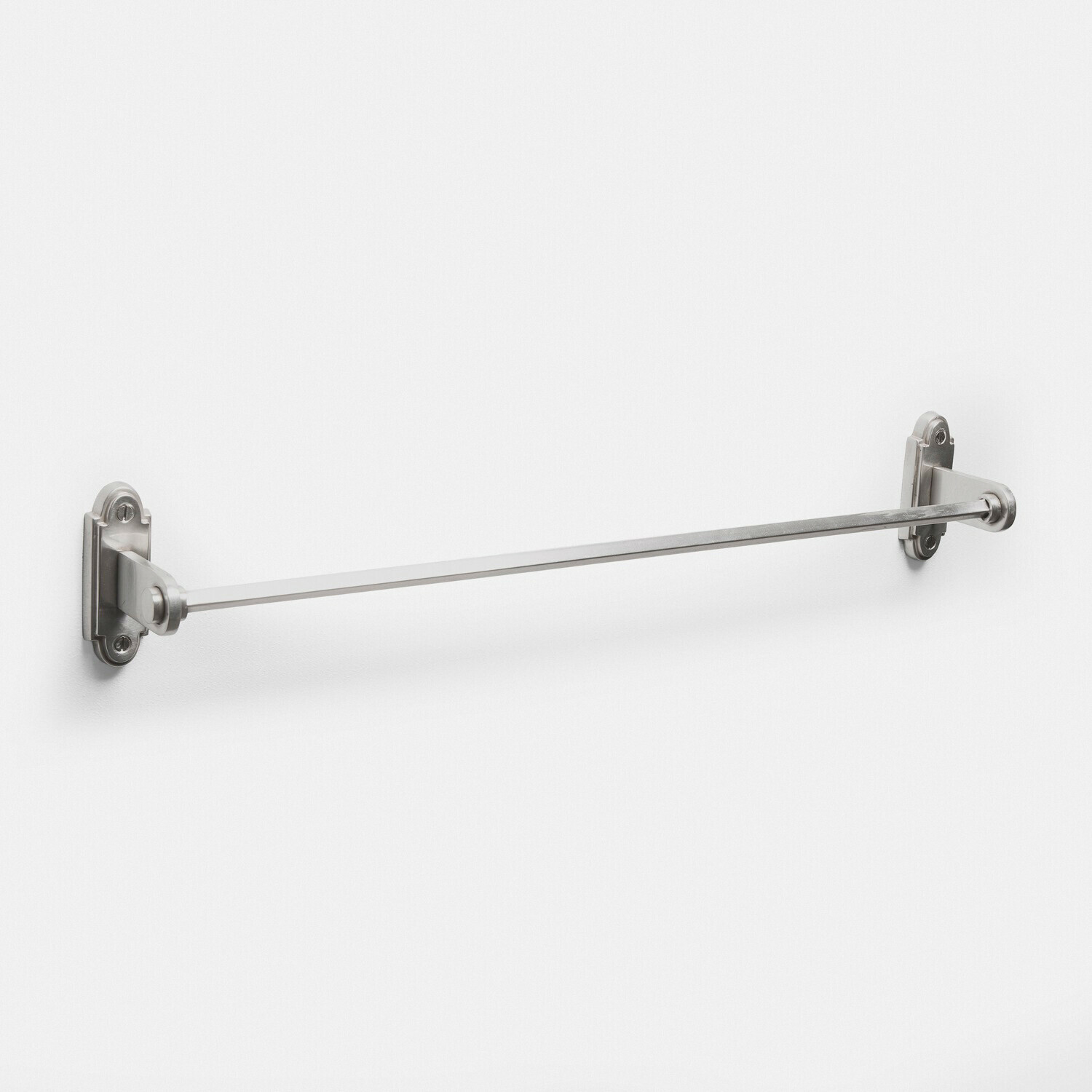 Toallero Virellane Toallero de acero inoxidable plateado para baño y cocina con montaje en pared