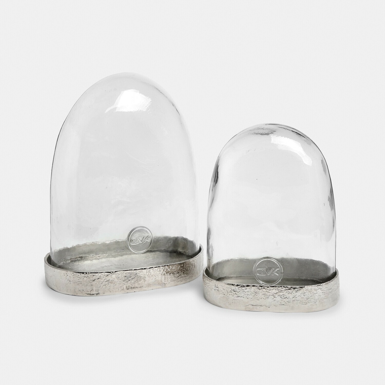 Set de 2 campanas de cristal Brévaline