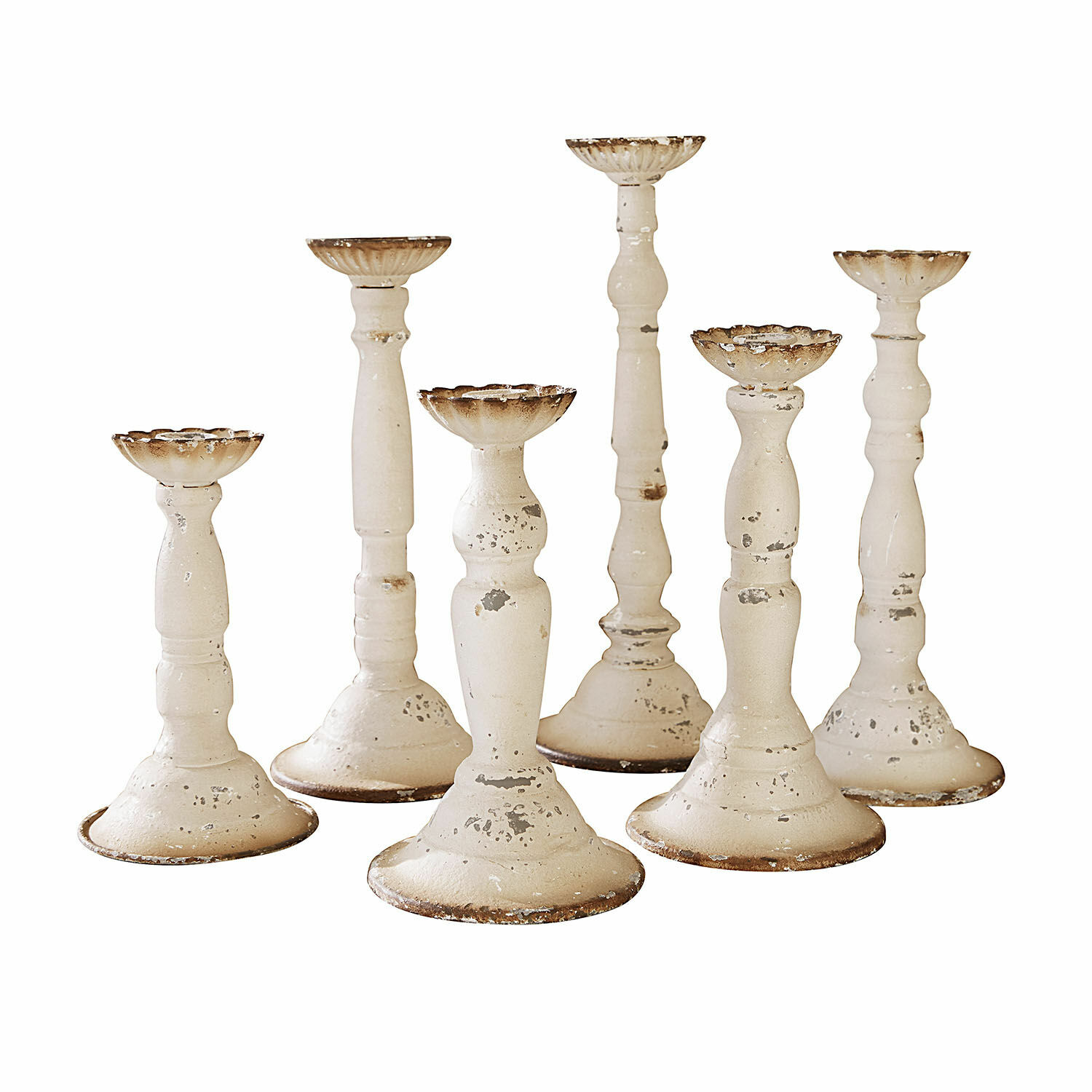 Set de 6 candeleros Rivondelle
