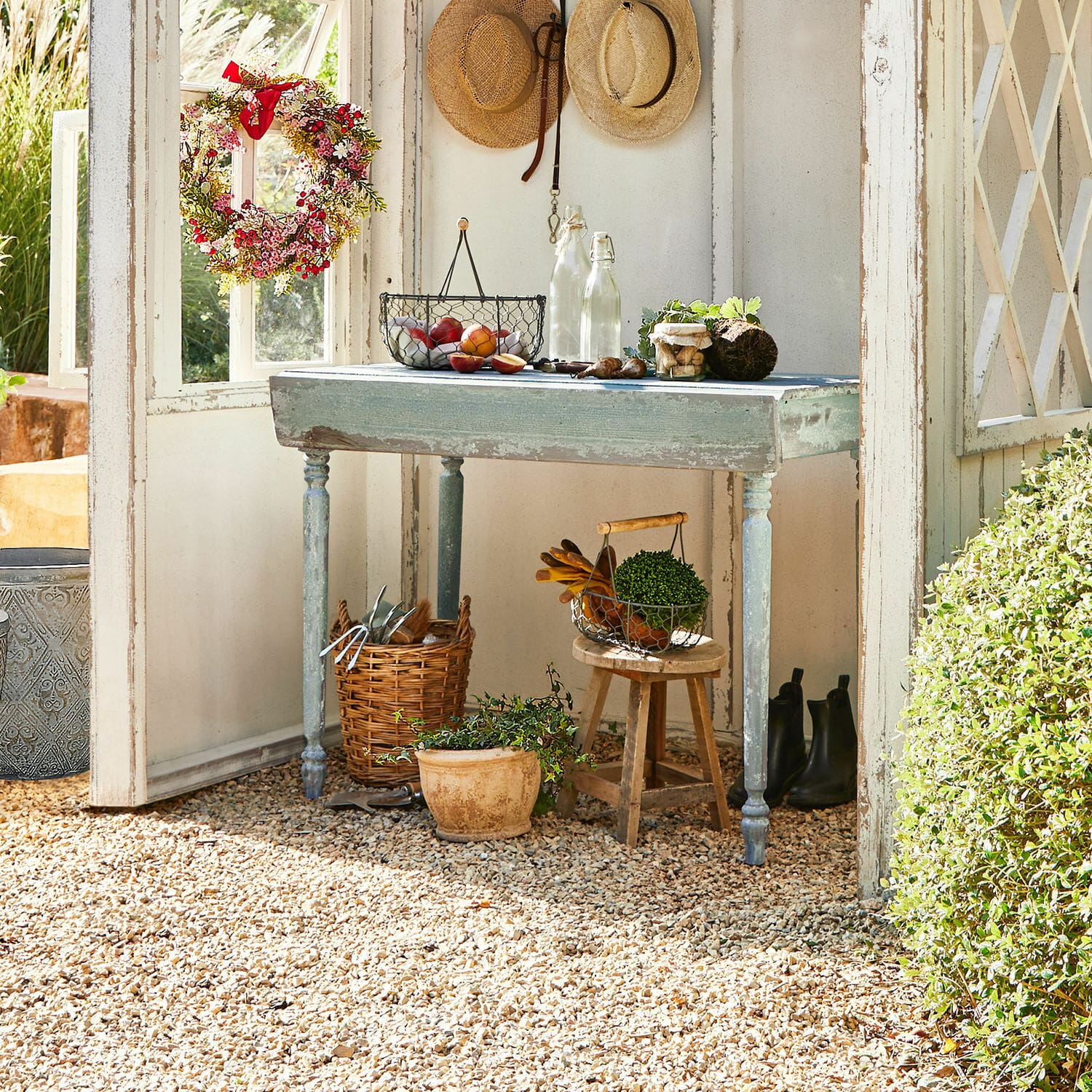 Mesa de jardinería Montarelle