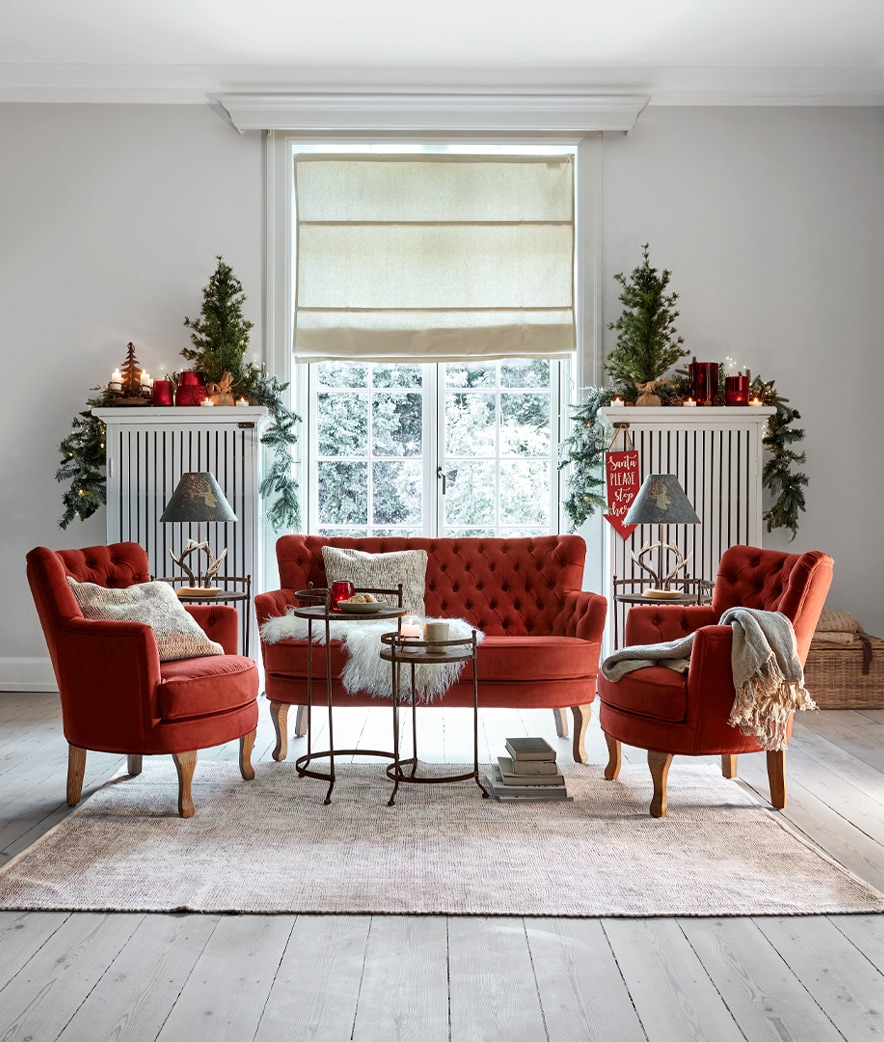 La Navidad se viste de rojo