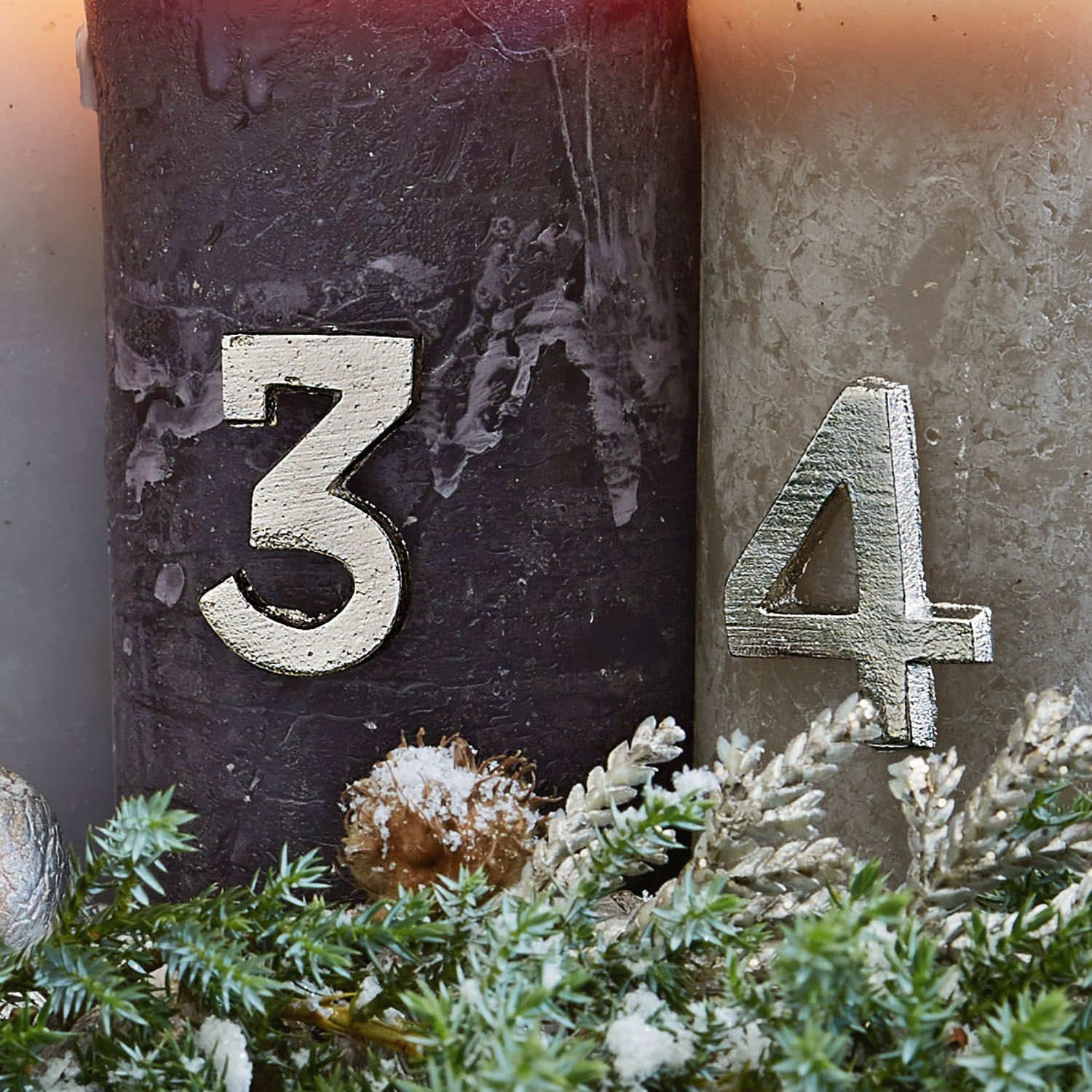 Set de 4 pines decorativos Marfino