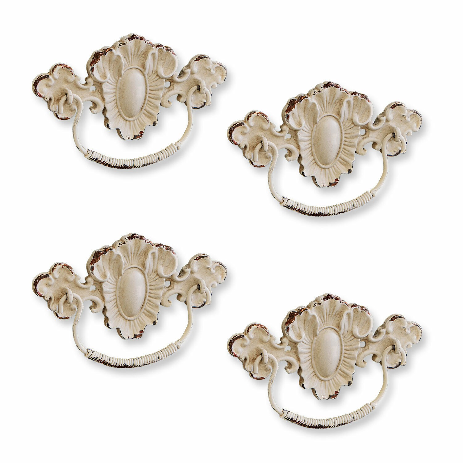 Set de 4 tiradores de cómoda Lupiac