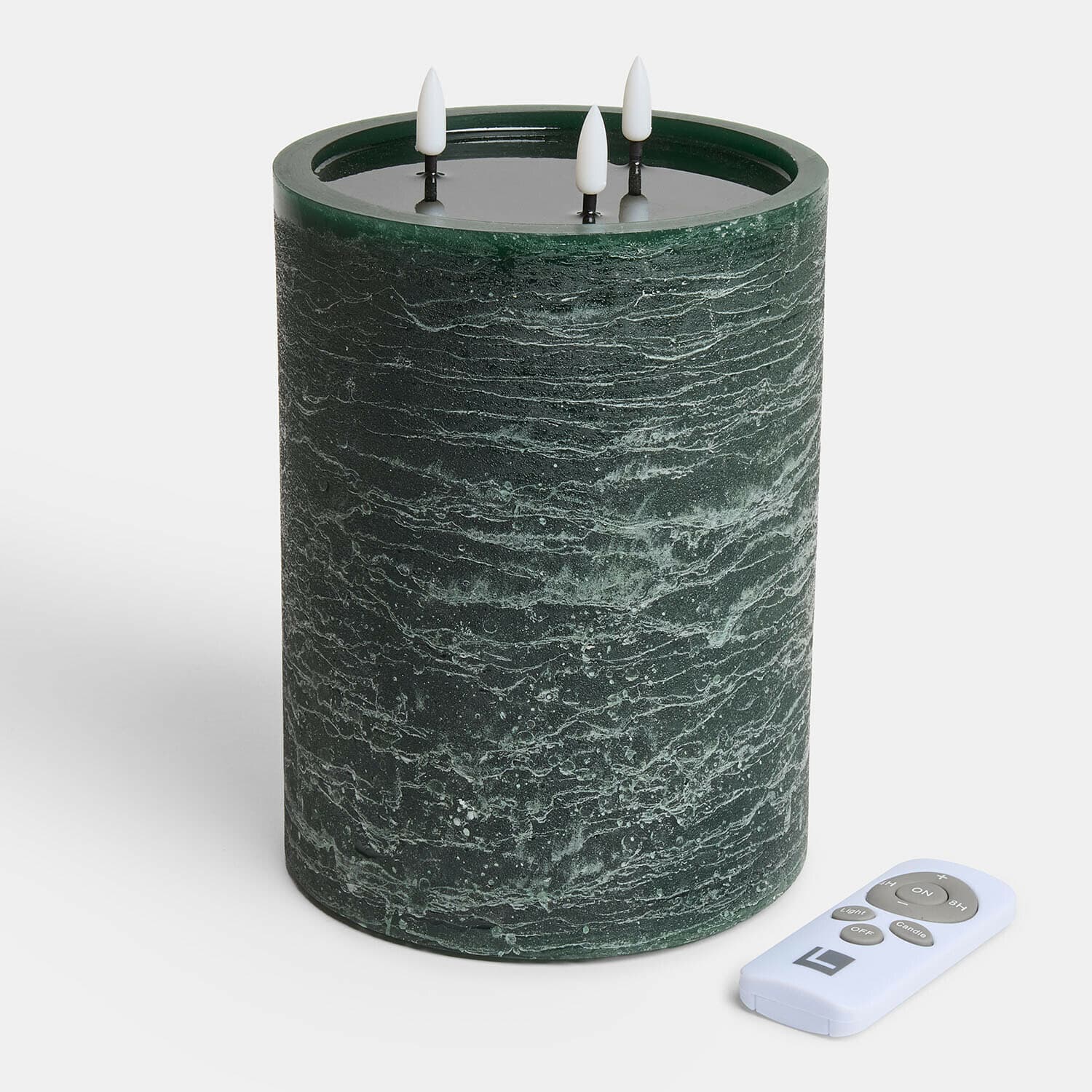 Set de 4 velas LED cilíndricas Chelun