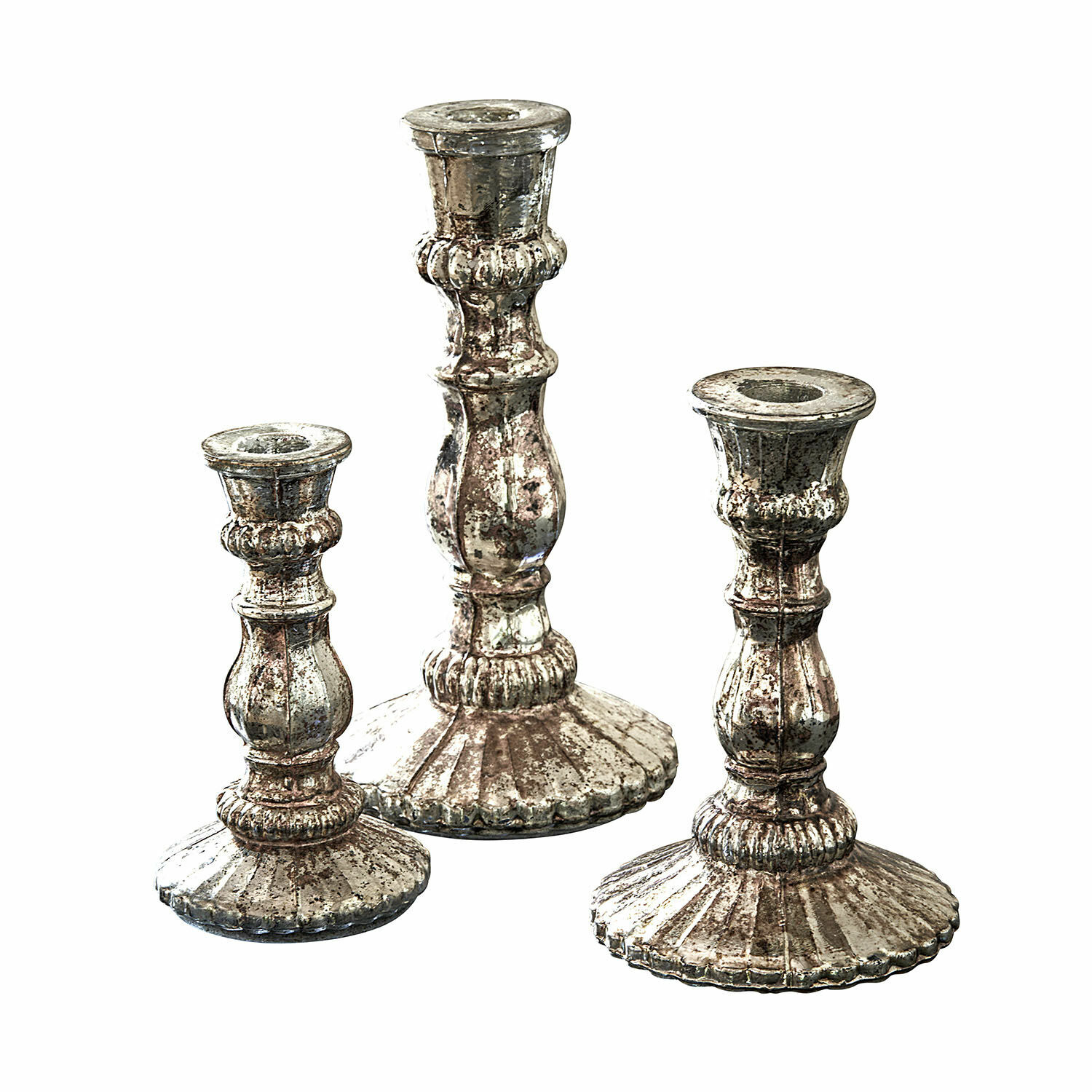 Set de 3 candeleros Favalina