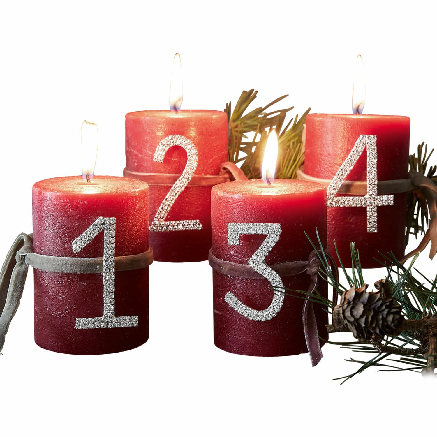 Set de 4 pines decorativos Nic