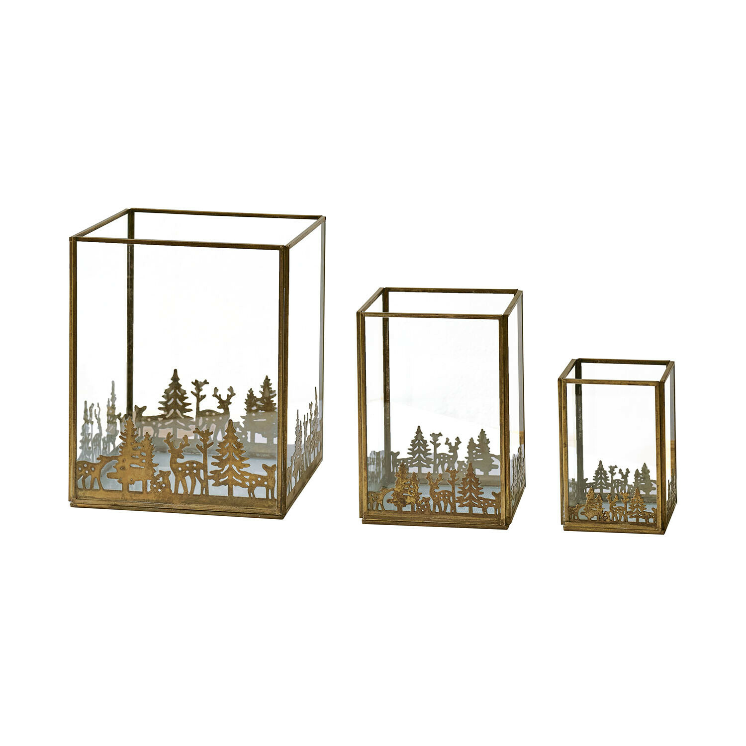 Set de 3 portavelas Solenda