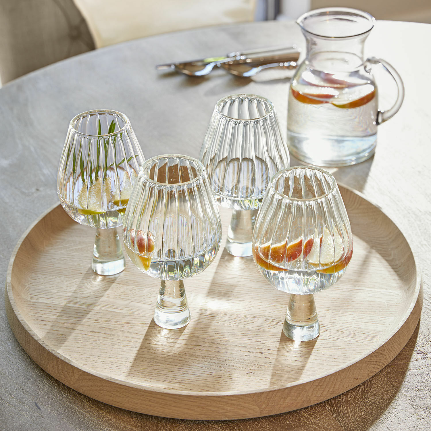 Set de 4 vasos Bavella