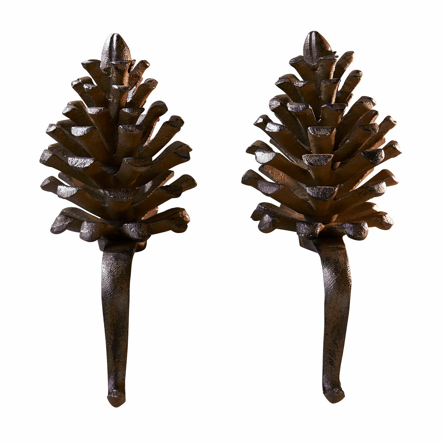 Set de 2 piñas de hierro Firenza