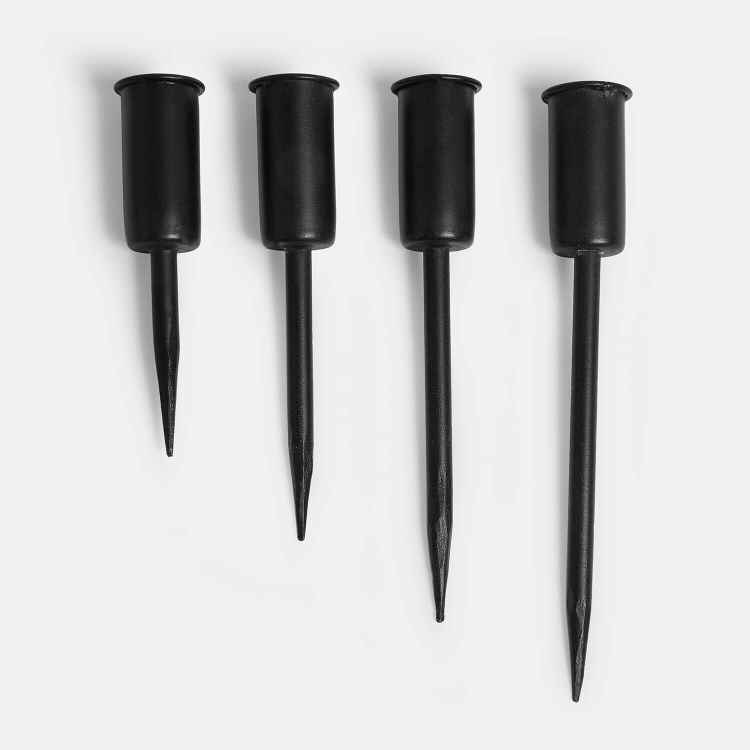 Set de 4 portavelas para clavar Tinsmith
