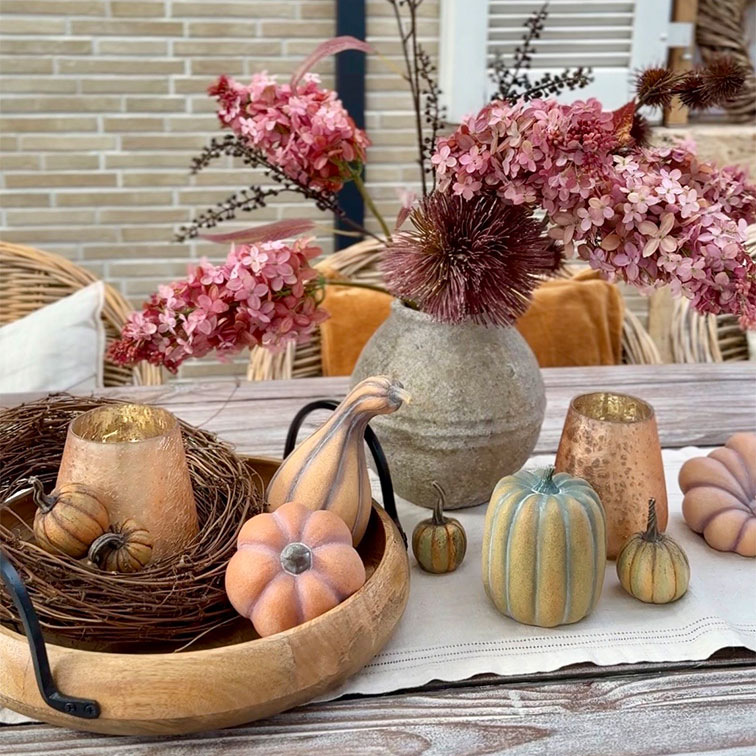 Magia otoñal con calabazas llenas de encanto