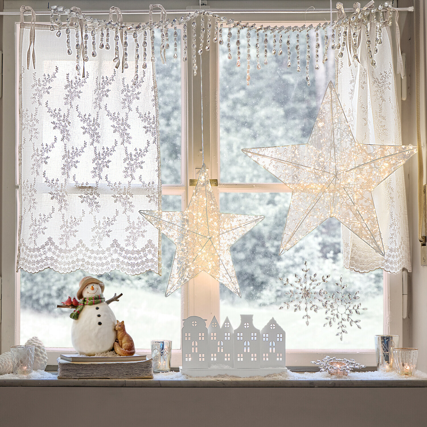 Muñeco de nieve decorativo Irenja