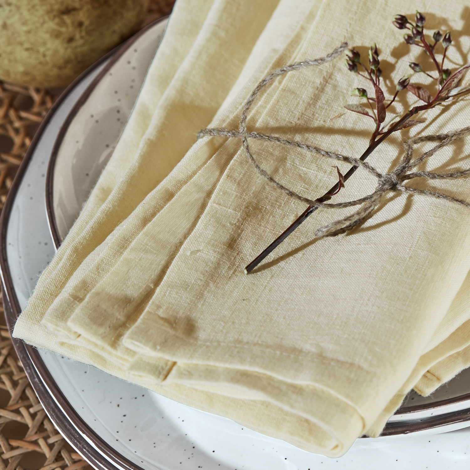 Set de 4 servilletas Ghis