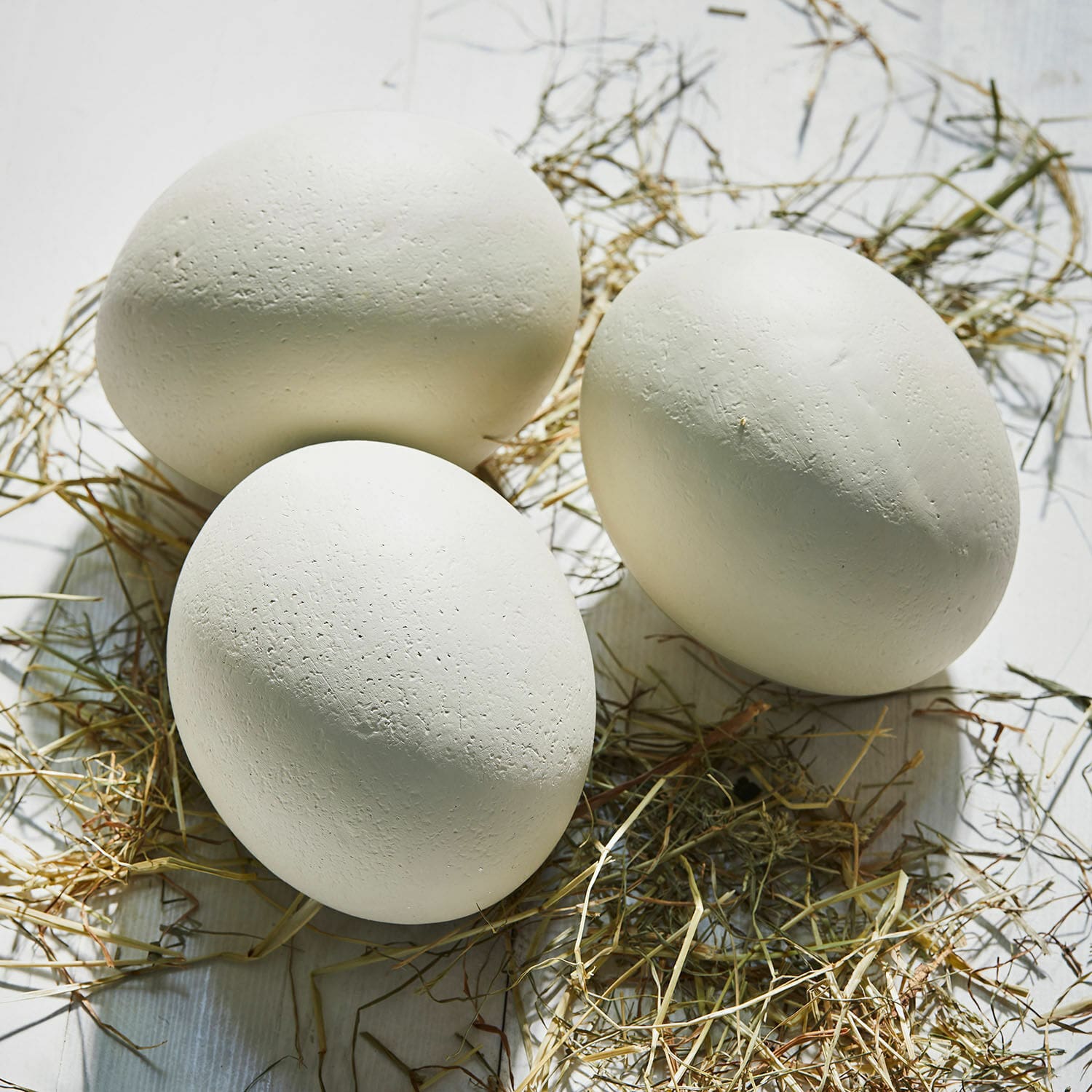 Set de 3 huevos decorativos Placidia