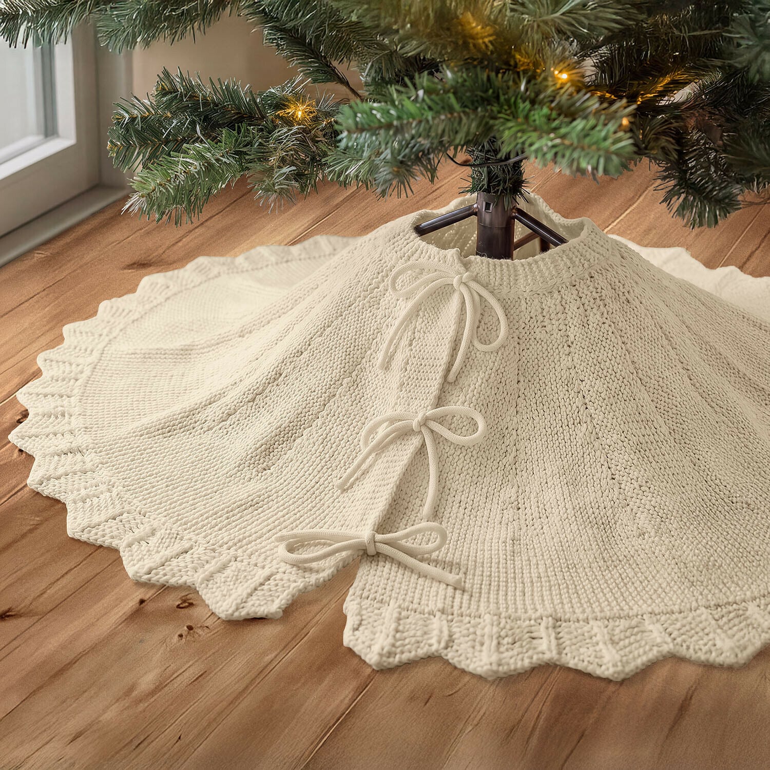 Manta para el árbol de Navidad Ysavelle