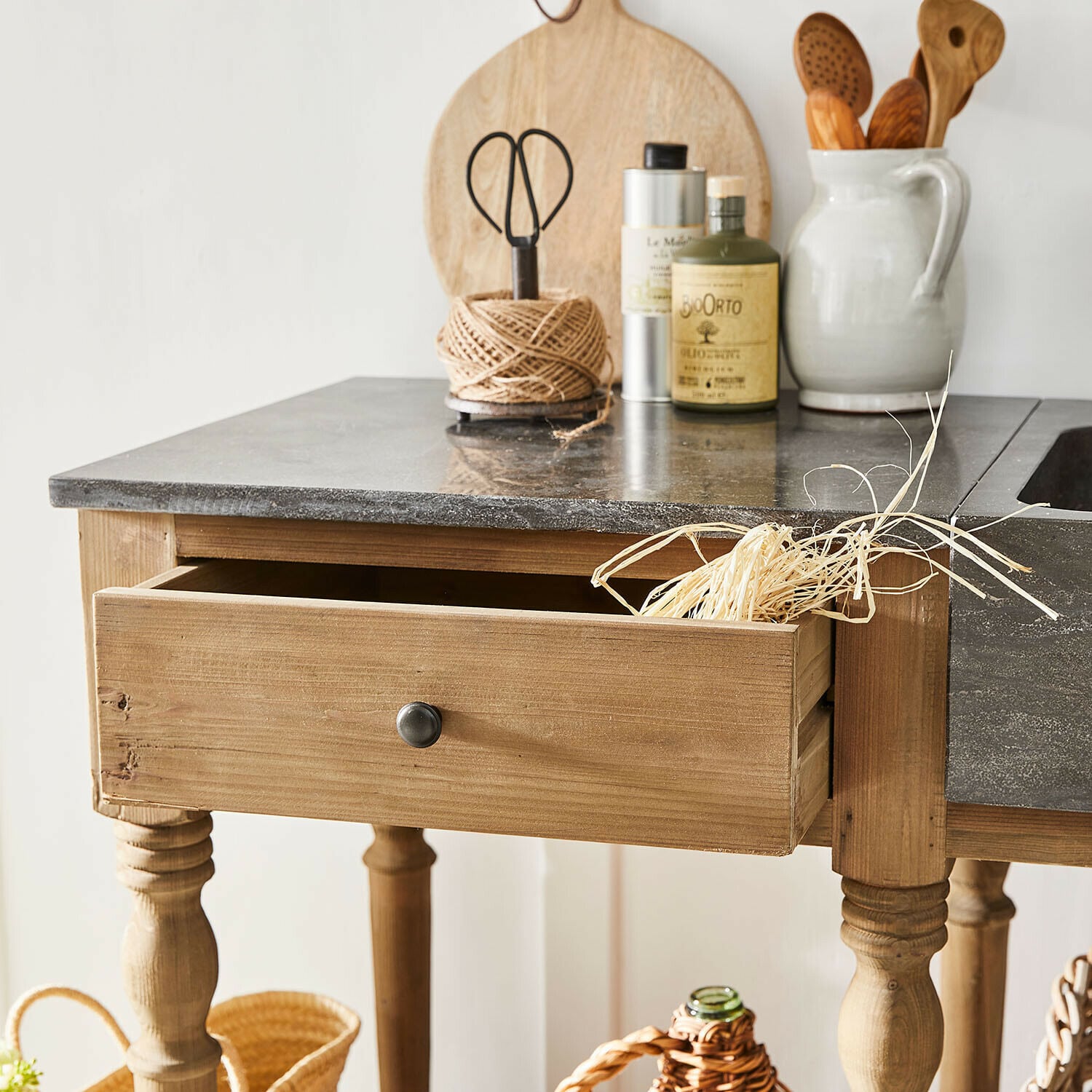 Mueble de cocina con fregadero Bergenfield
