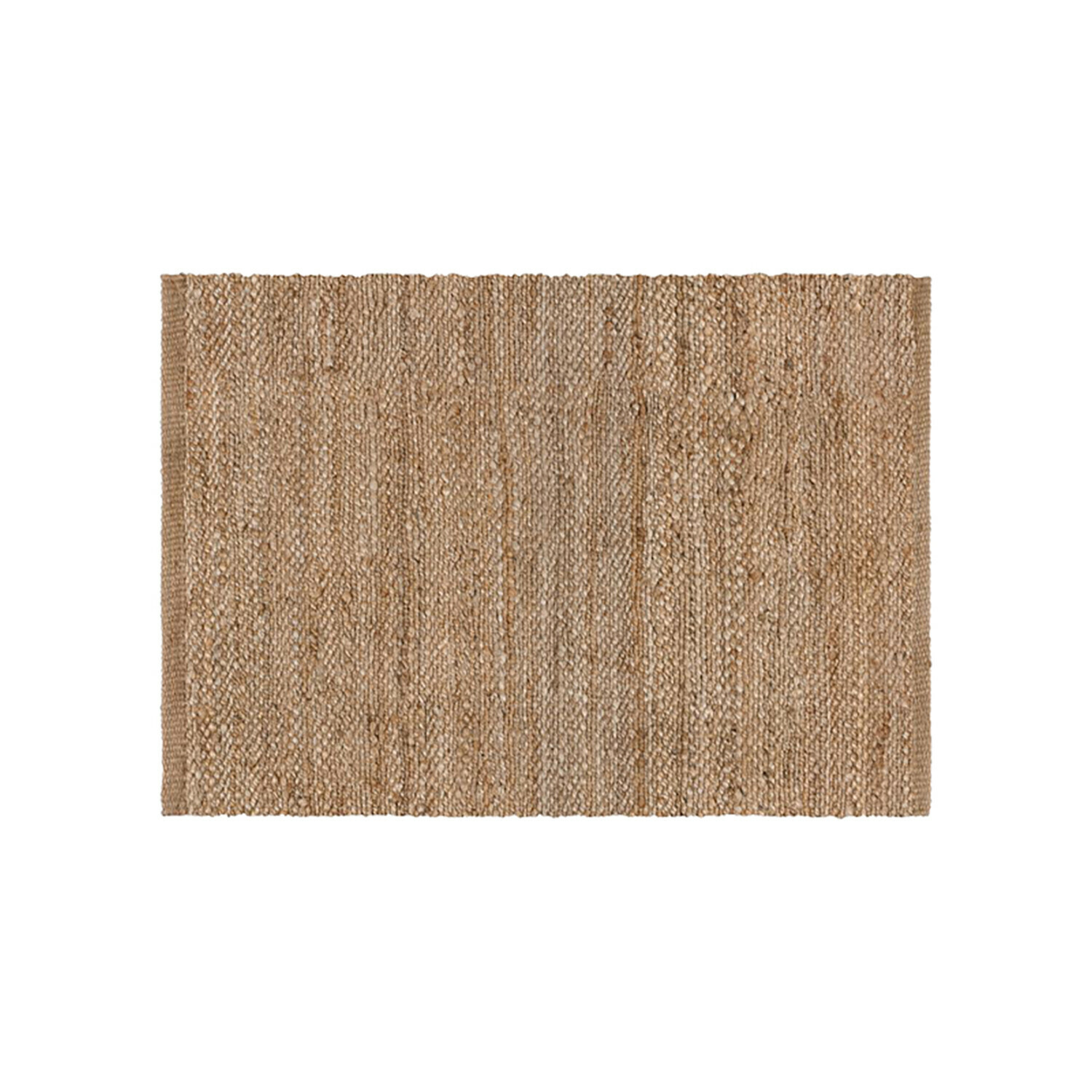 Alfombra Abitain Alfombra de yute natural beige con textura visible, ideal para interiores ecológicos