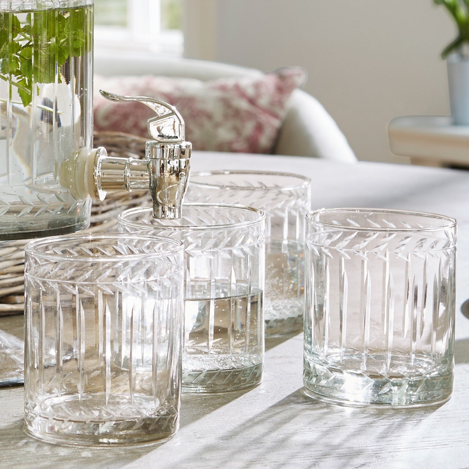 Set de 6 vasos Padiès