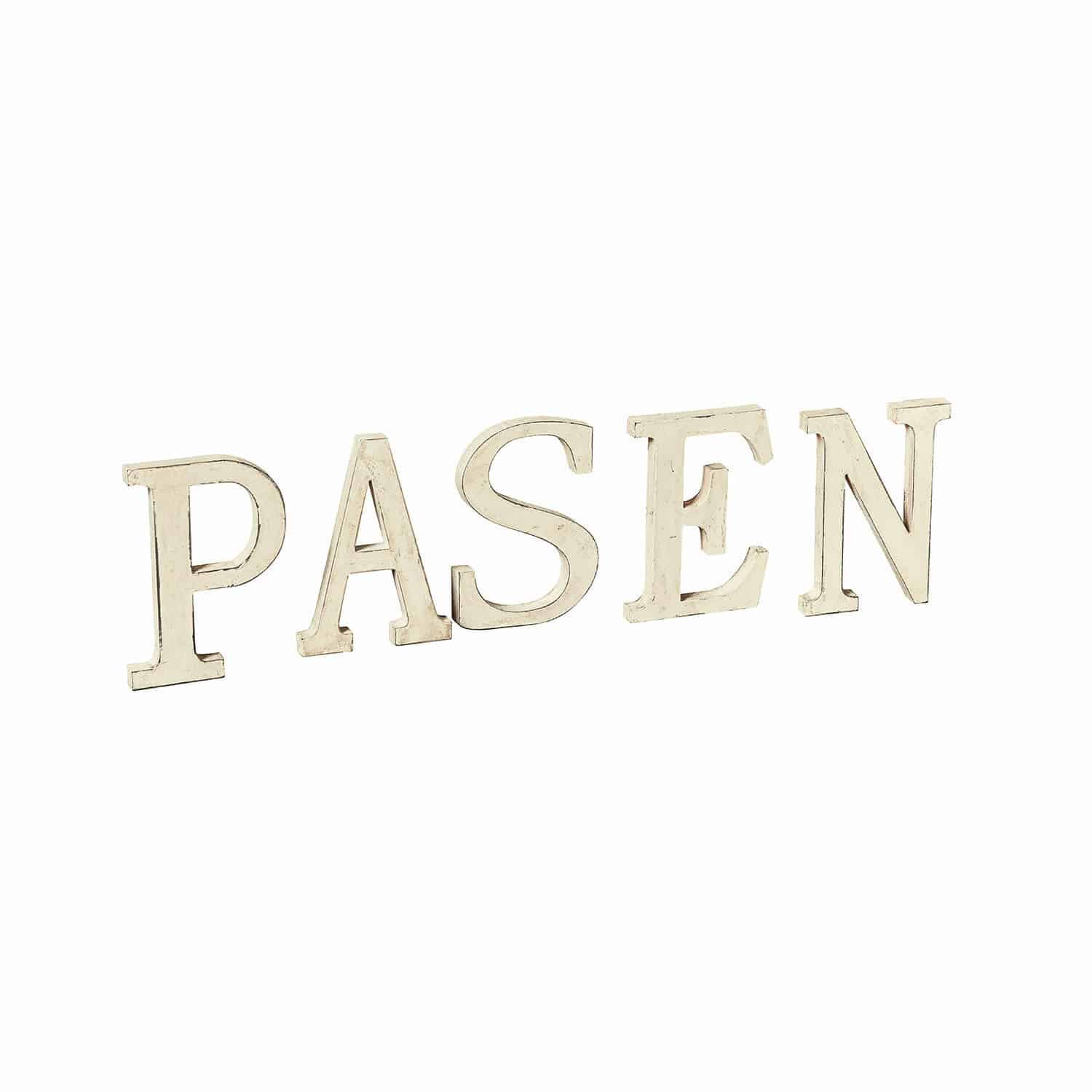 Letras decorativas PASEN 