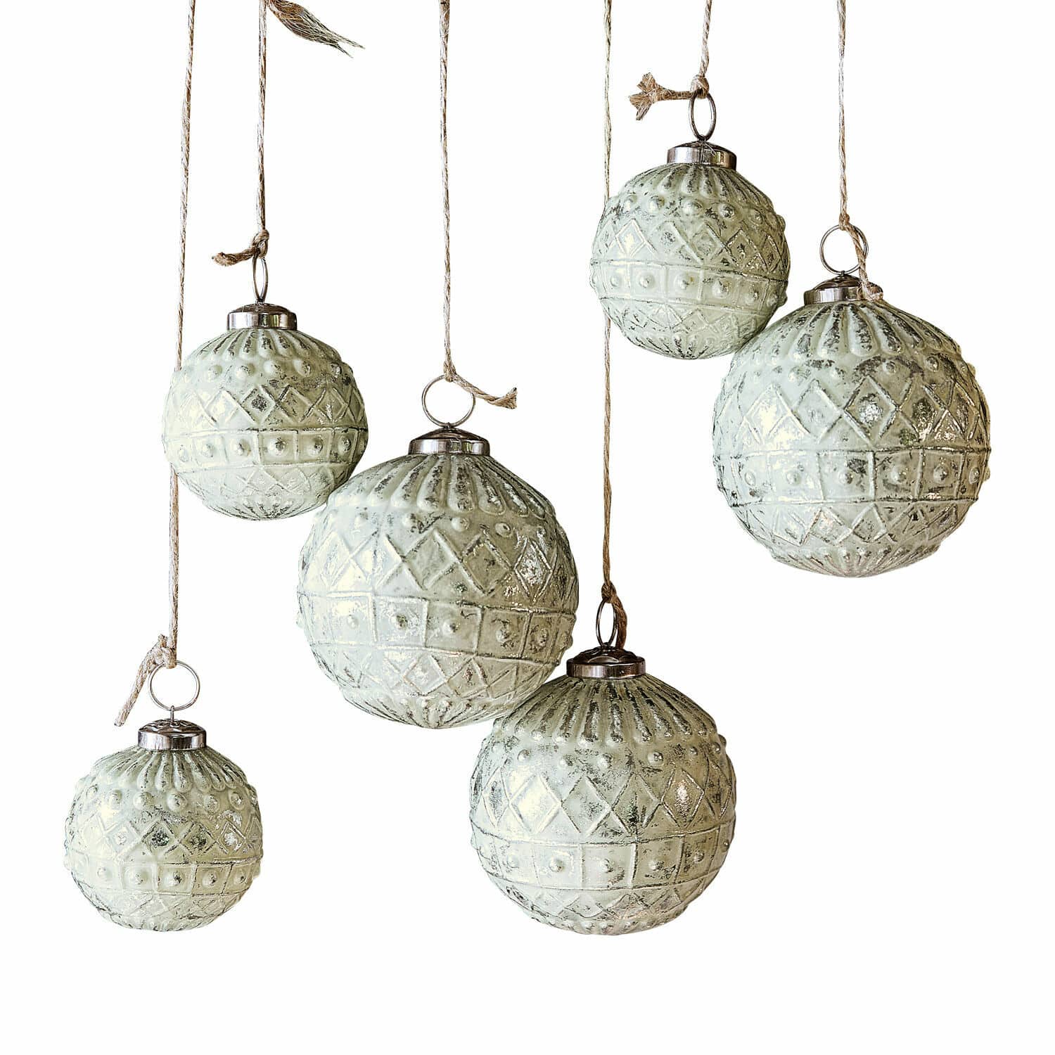 Set de 6 adornos navideños Gladwin