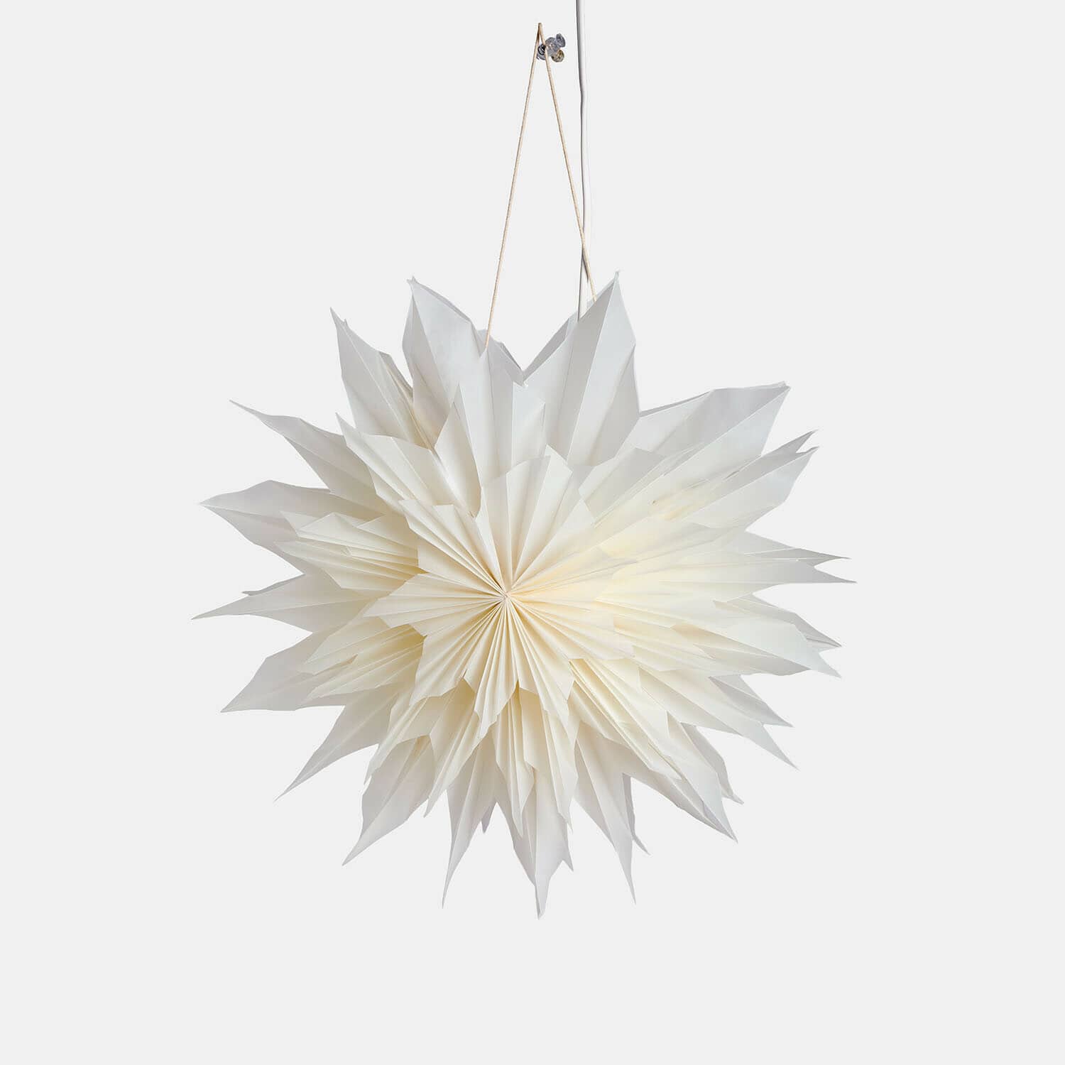 Estrella luminosa de papel Ylmera