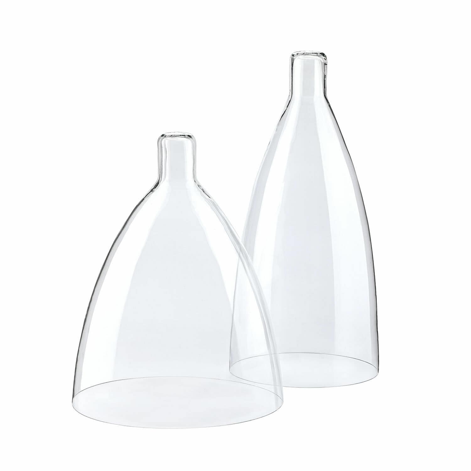 Set de 2 campanas de cristal Venelles