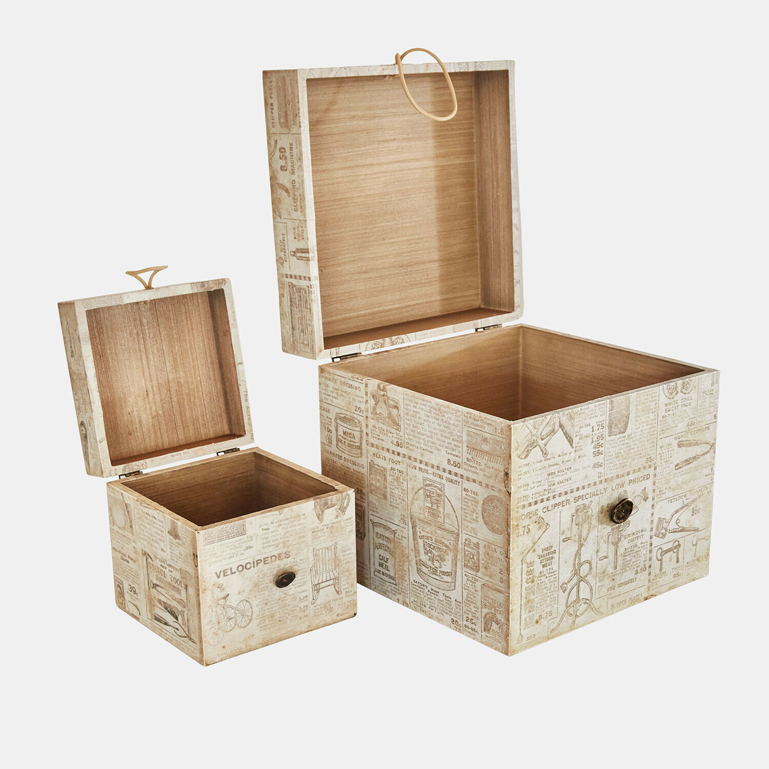Set de 2 cajas Elridge