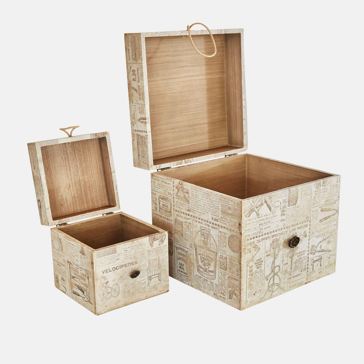Set de 2 cajas Elridge