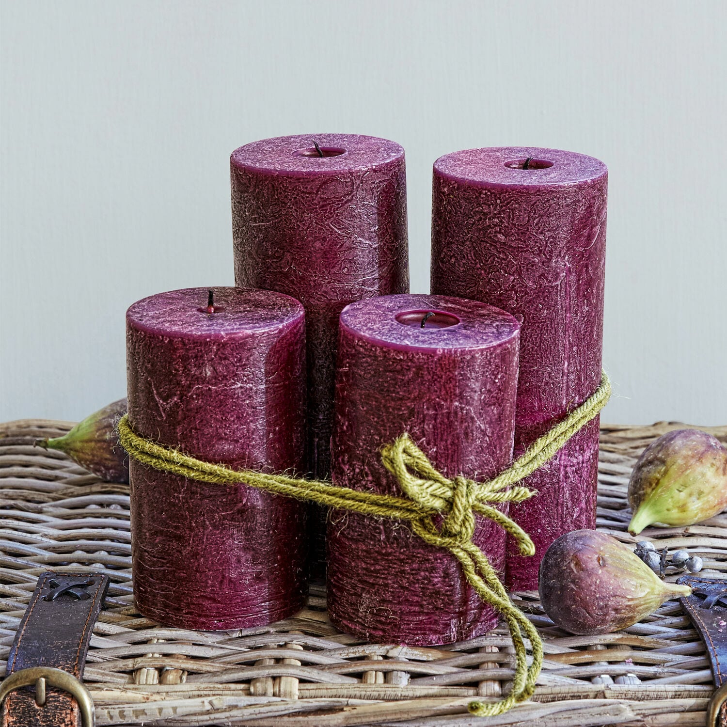 Set de 4 velas Berekua
