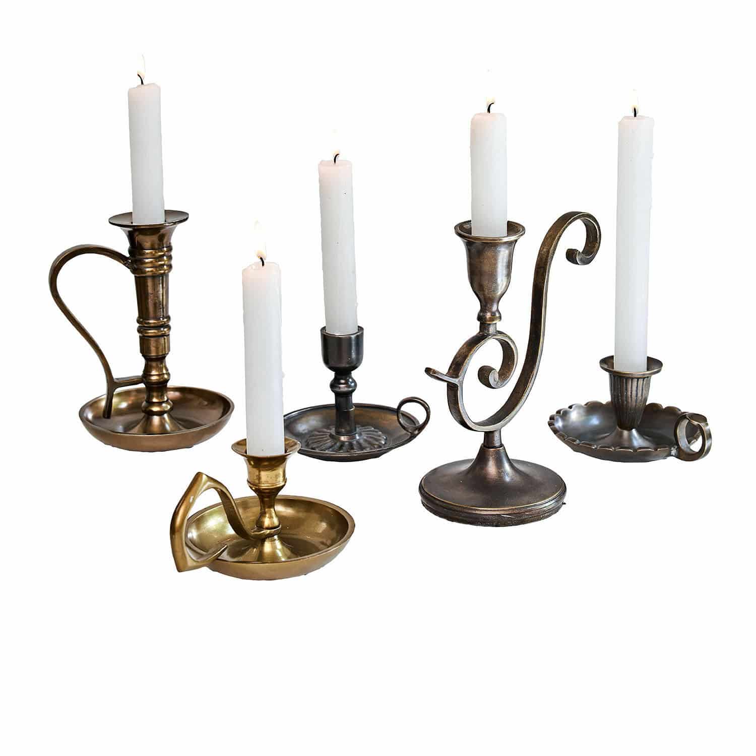 Set de 5 portavelas Vandermere