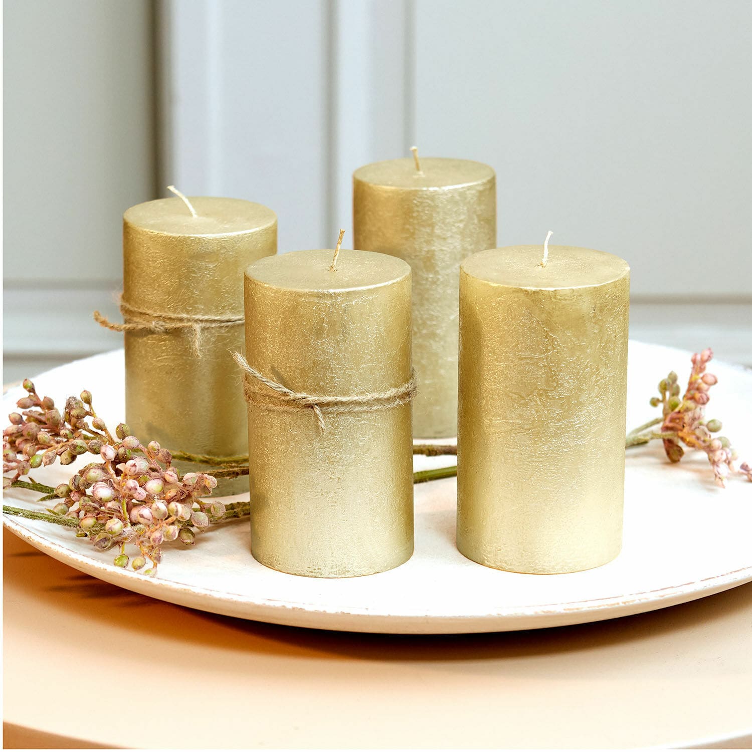 Set de 4 velas Braga