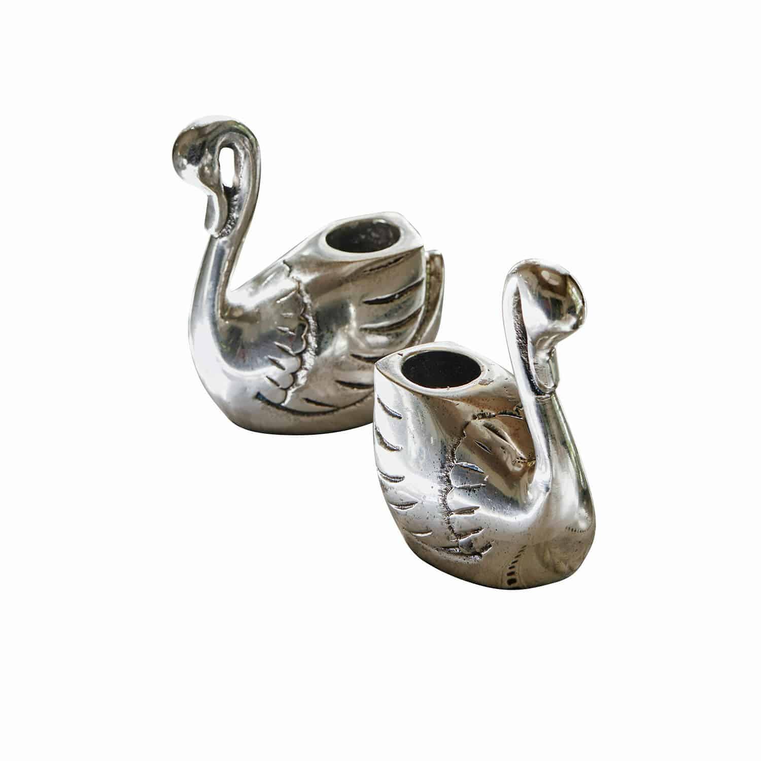 Set de 2 candeleros Zaymara