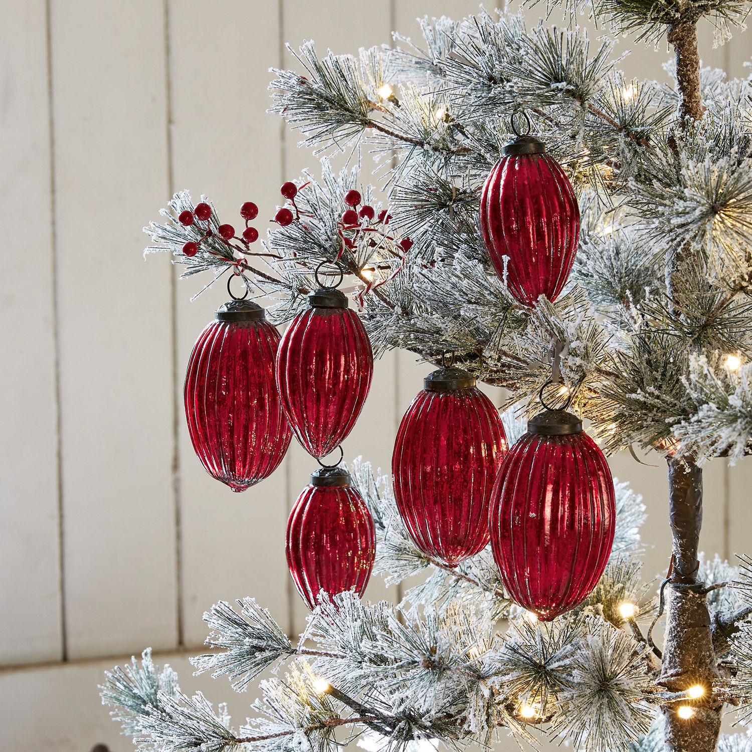 Set de 6 adornos navideños Blavet