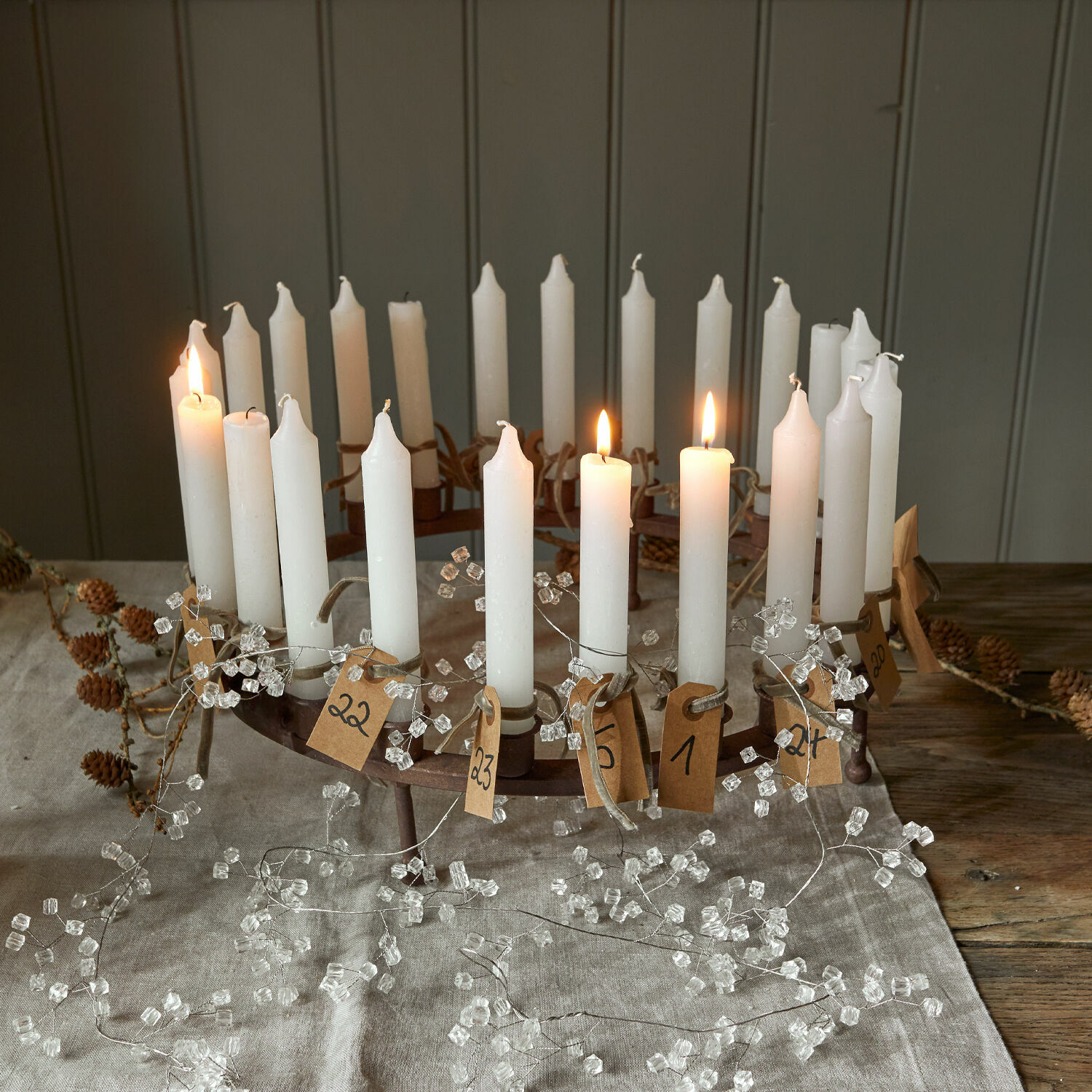 Set de 12 velas Bauceau