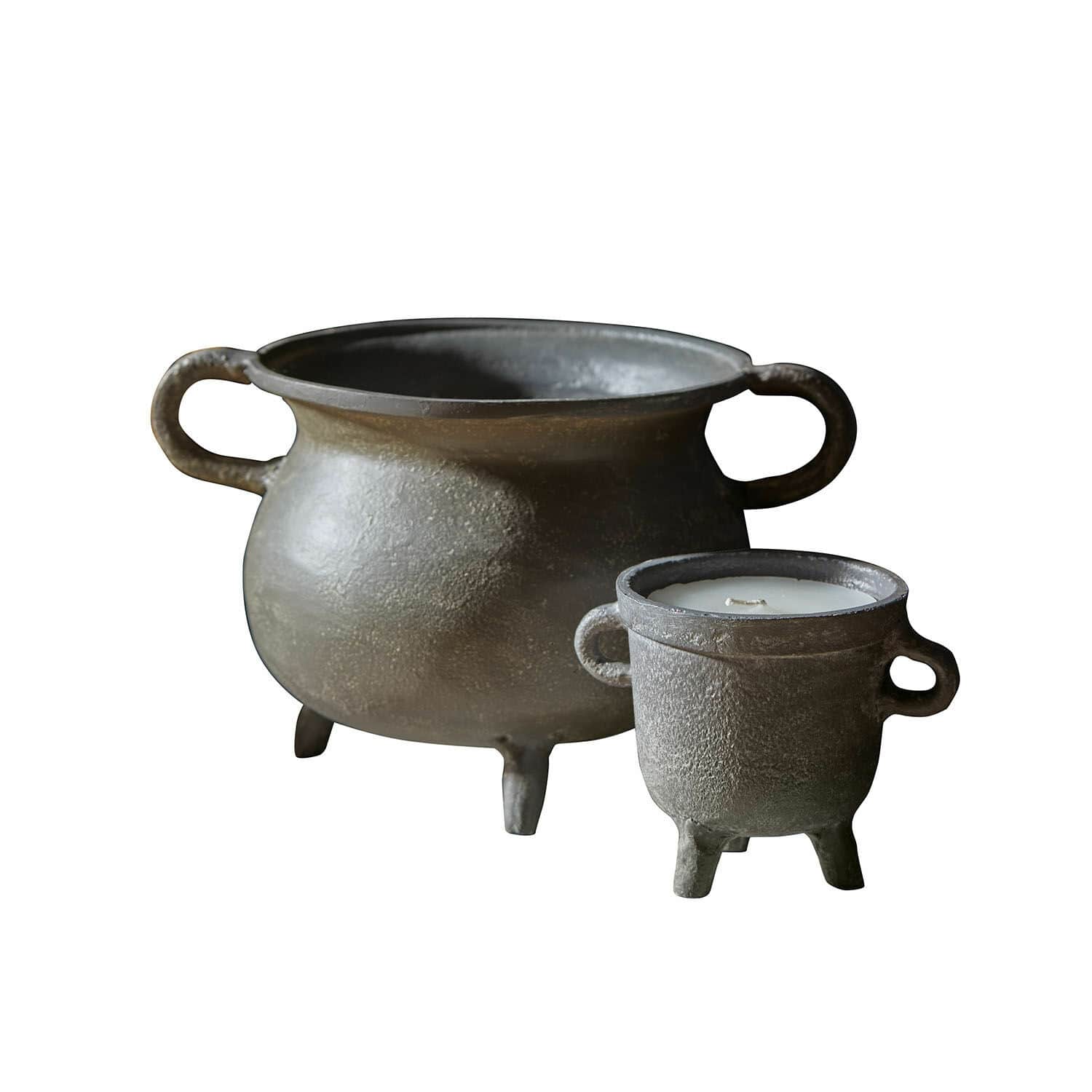 Set de 2 portavelas con velas Lavignoux