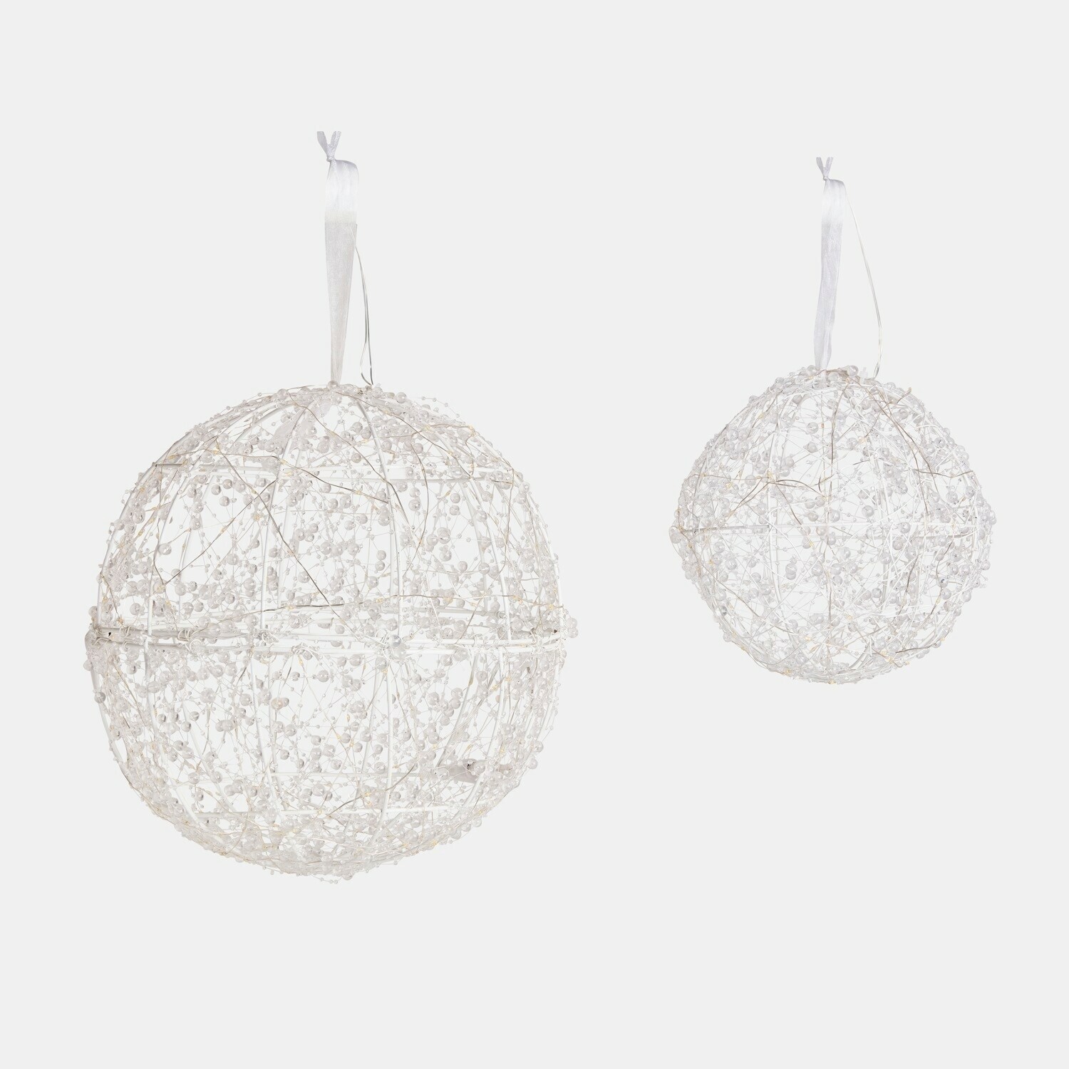 Set de 2 esferas LED Péralise