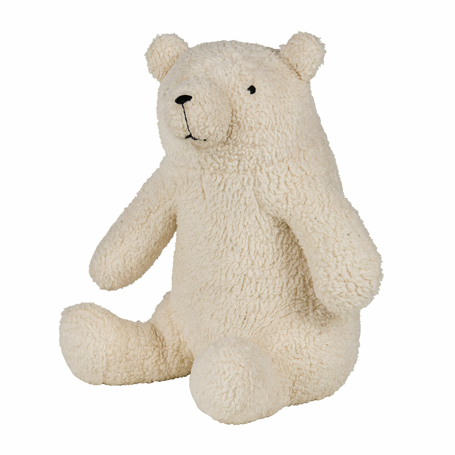 Peluche Hugo Oso de peluche suave color crema, juguete infantil y decoración para habitación