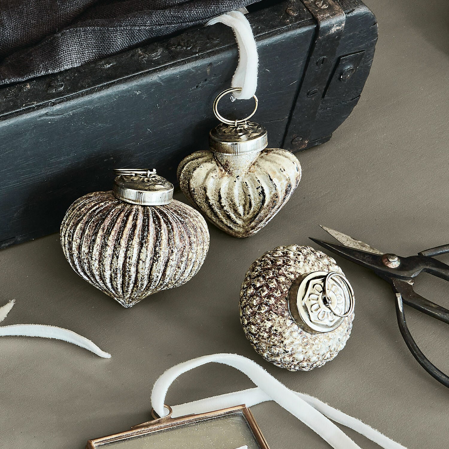 Set de 6 adornos navideños Ménoire