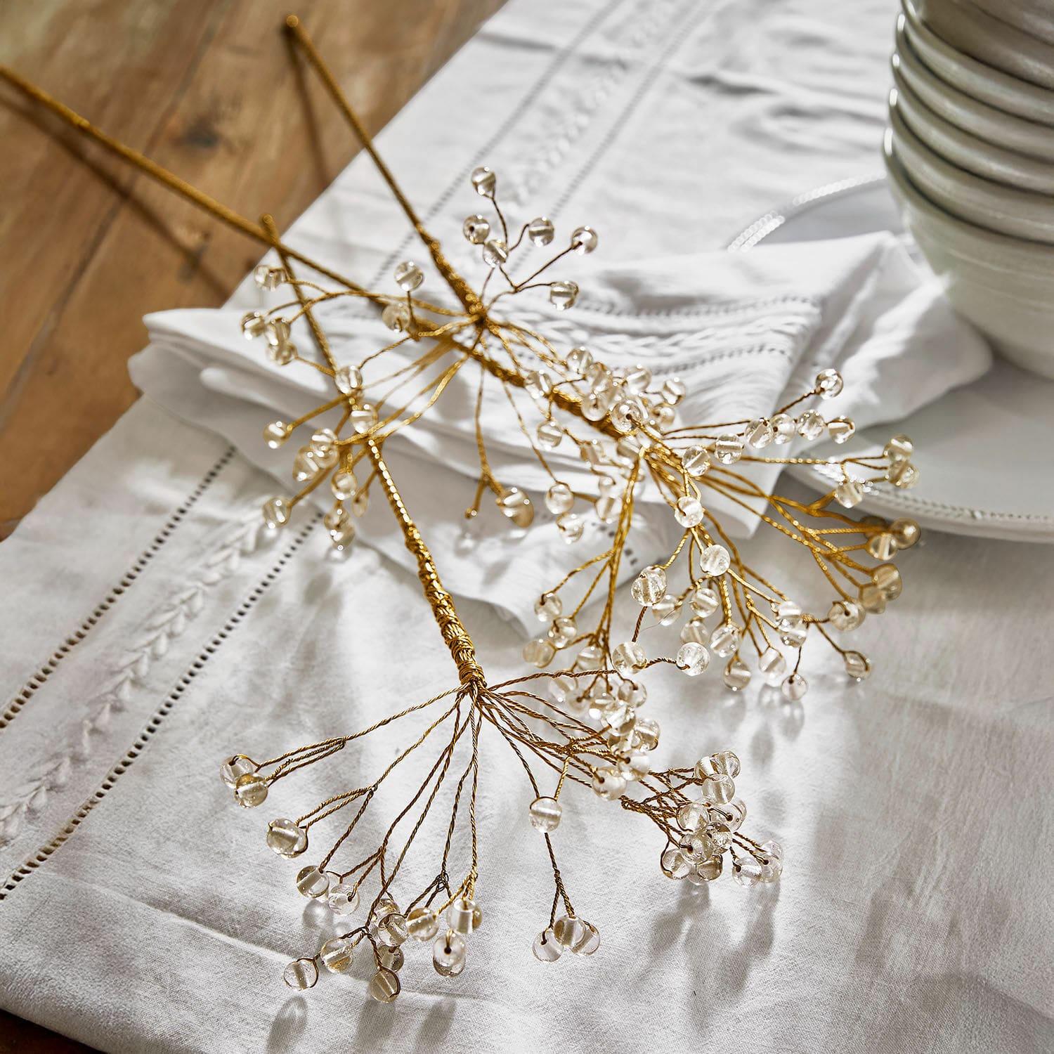 Set de 3 flores decorativas Nimweth