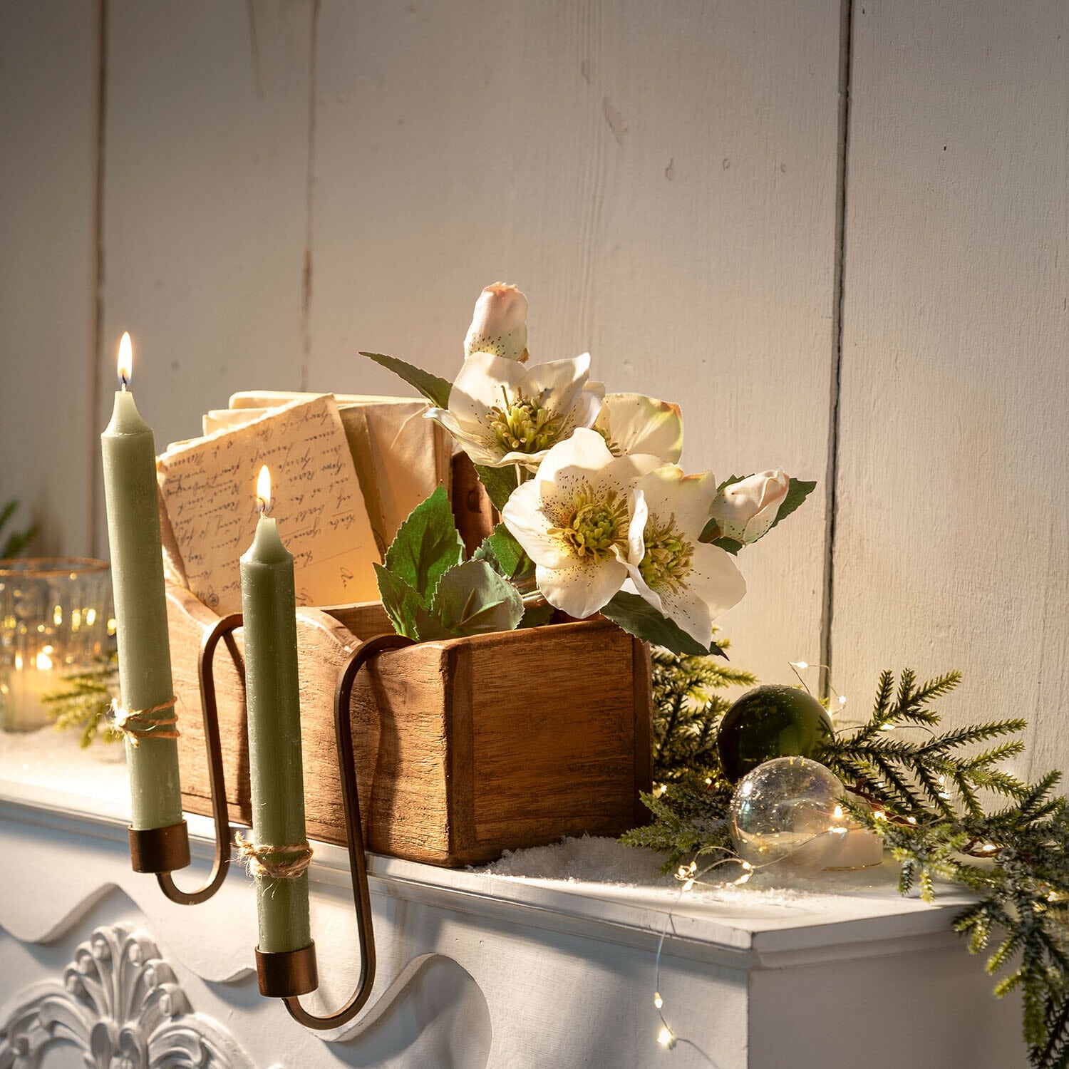Set de 6 flores decorativas Jasira