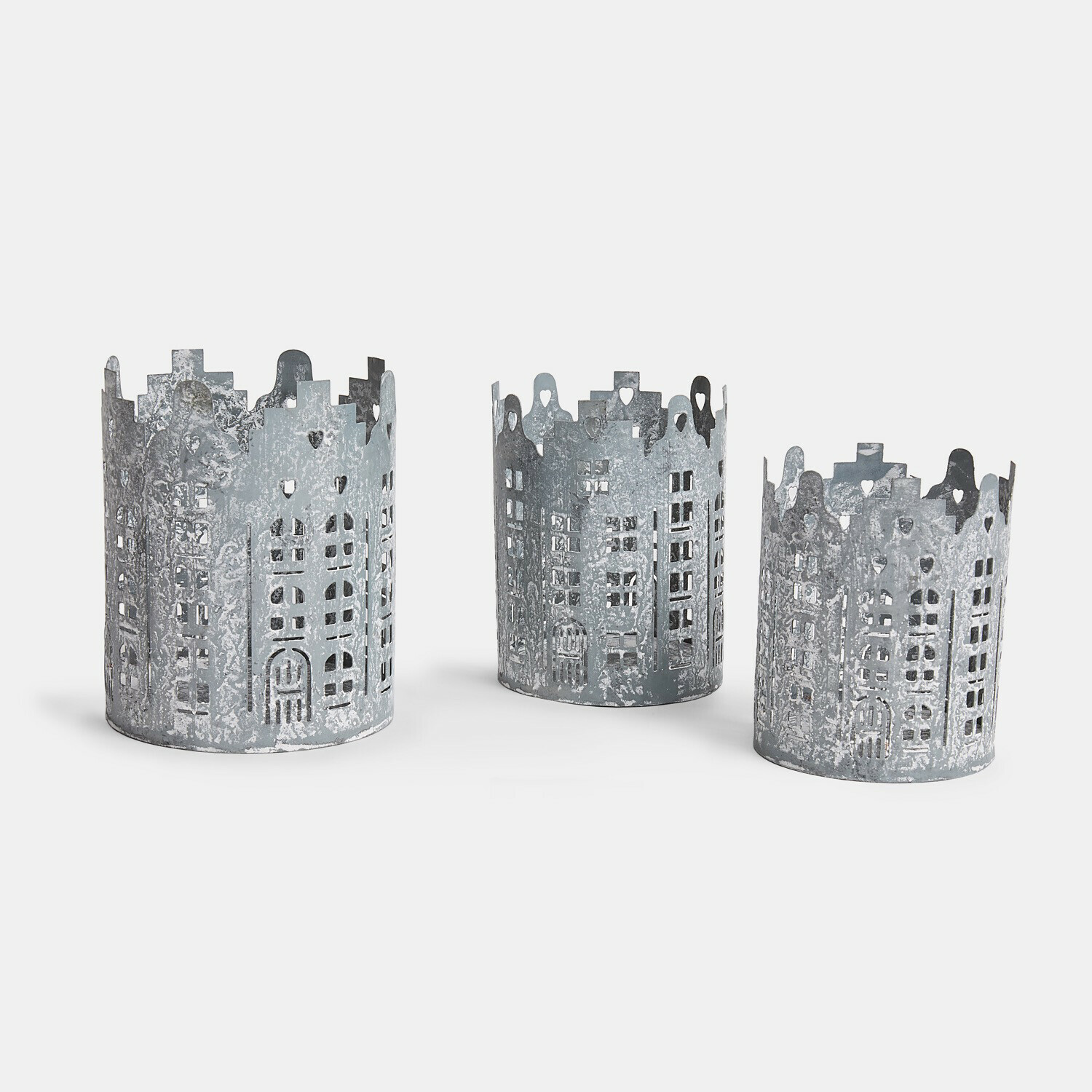 Set de 3 portavelas Jørnvik
