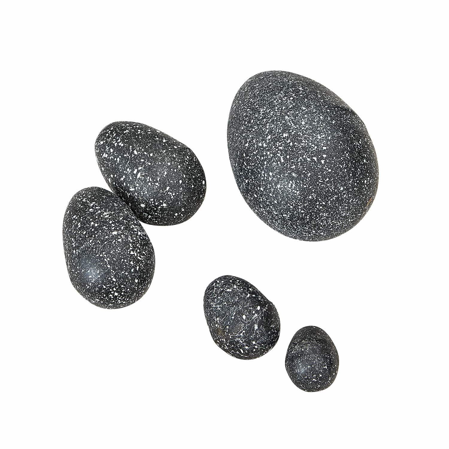 Set de 5 huevos decorativos Walbert