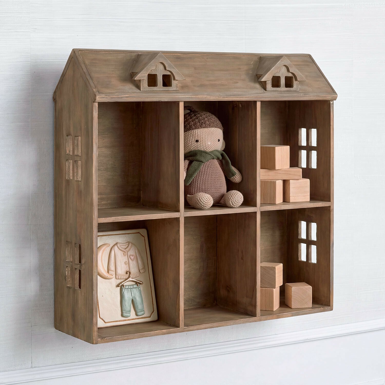Estantería de pared infantil Brelionne Estantería de pared infantil Brelionne