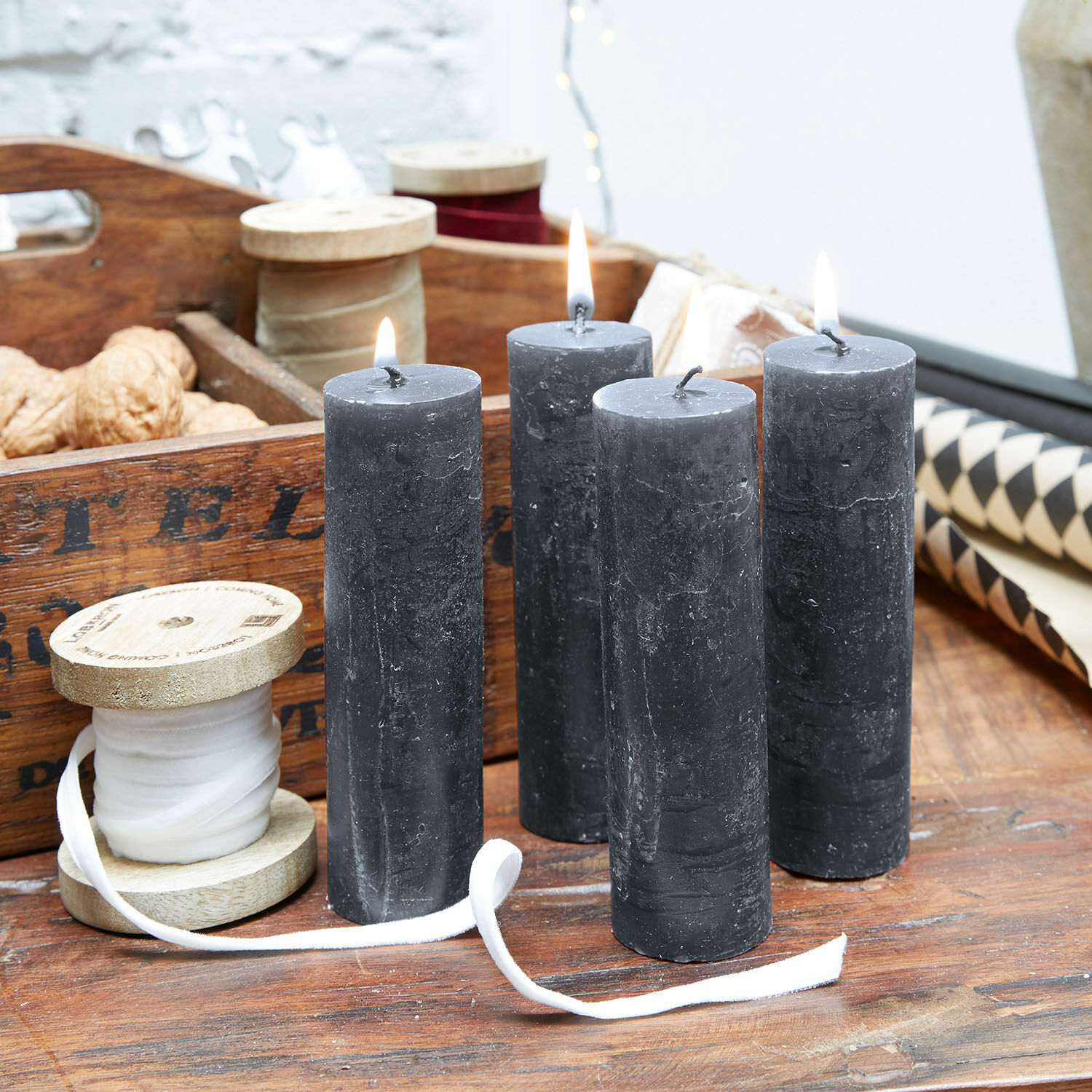 Set de 4 velas Muriel