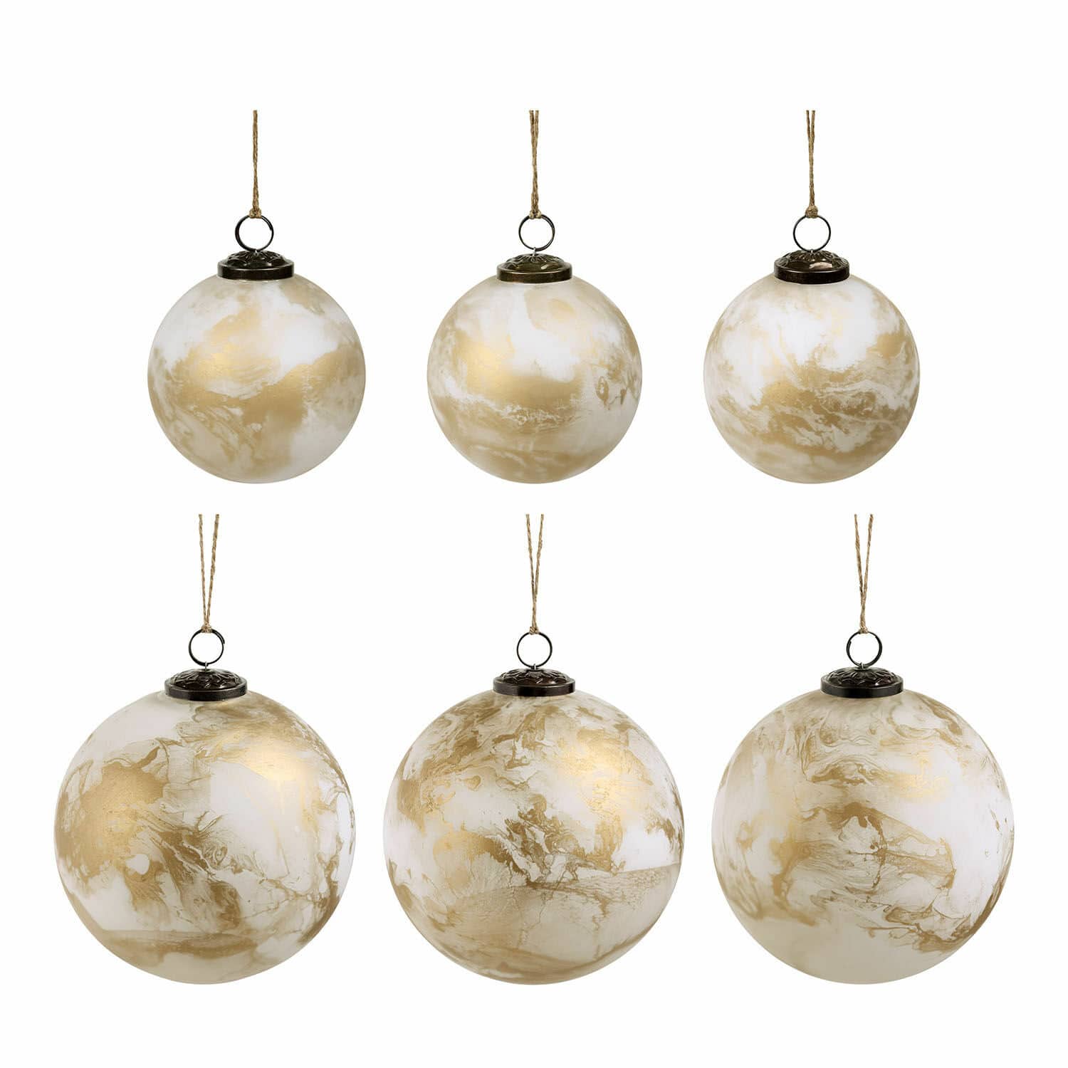 Set de 6 bolas de Navidad Nymeria