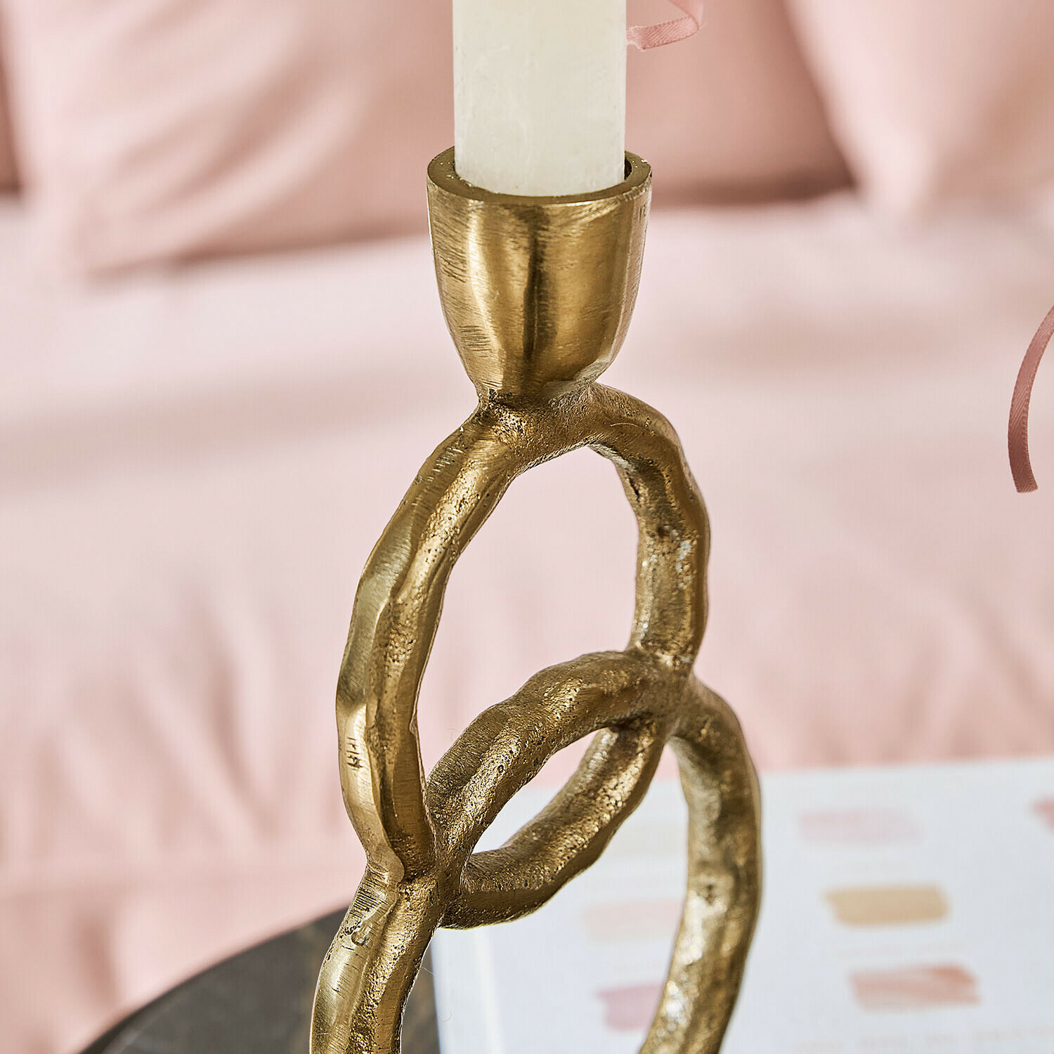 Set de 2 candeleros Corvane