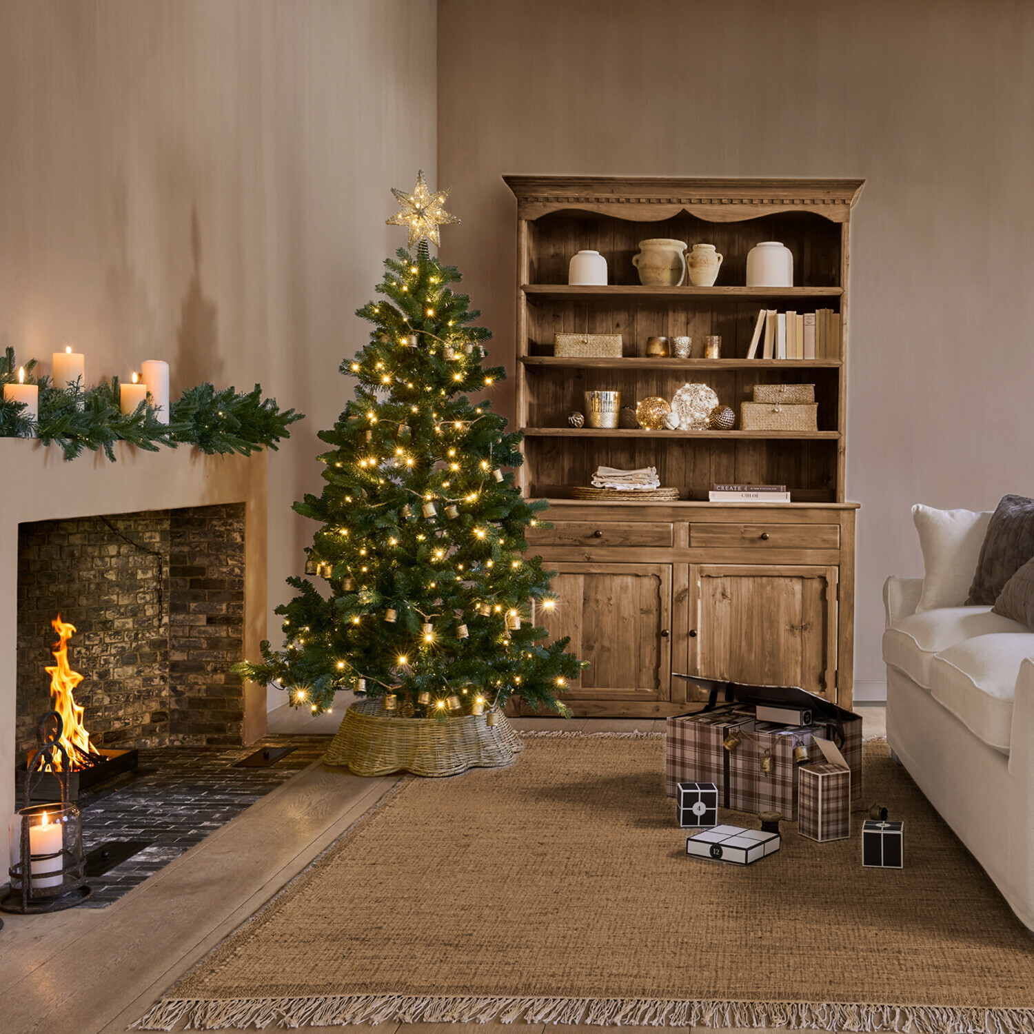 Cesta para árbol de Navidad Cornwalle